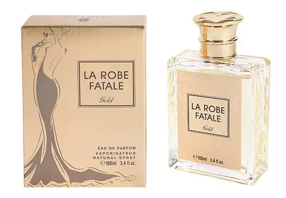 Parfum La Robe Fatale Gold, 100 ml 2 Parfum de lux pentru femei, La Robe Fatale Gold, 100ml elegant, intens și atrăgător.
