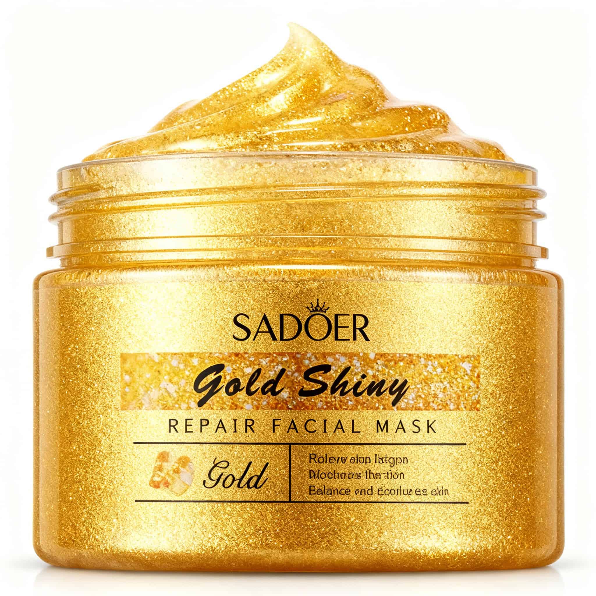 Gold Facial Repair, 120 g 1 Crema facială hidratantă cu efect de strălucire aurie, ideală pentru regenerare și revitalizare.