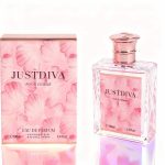 Parfum JustDiva, esență florală roz, potrivit pentru femei, 100 ml.