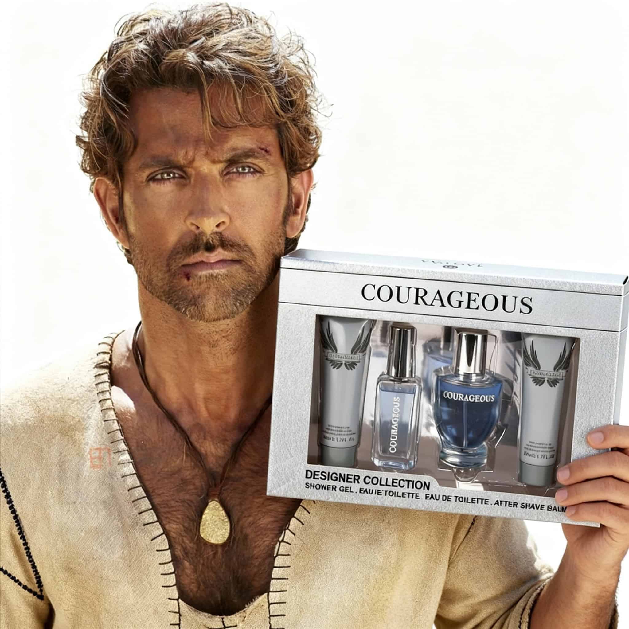 Set Deluxe Designer Courageous 3 Cadou parfum bărbati.
