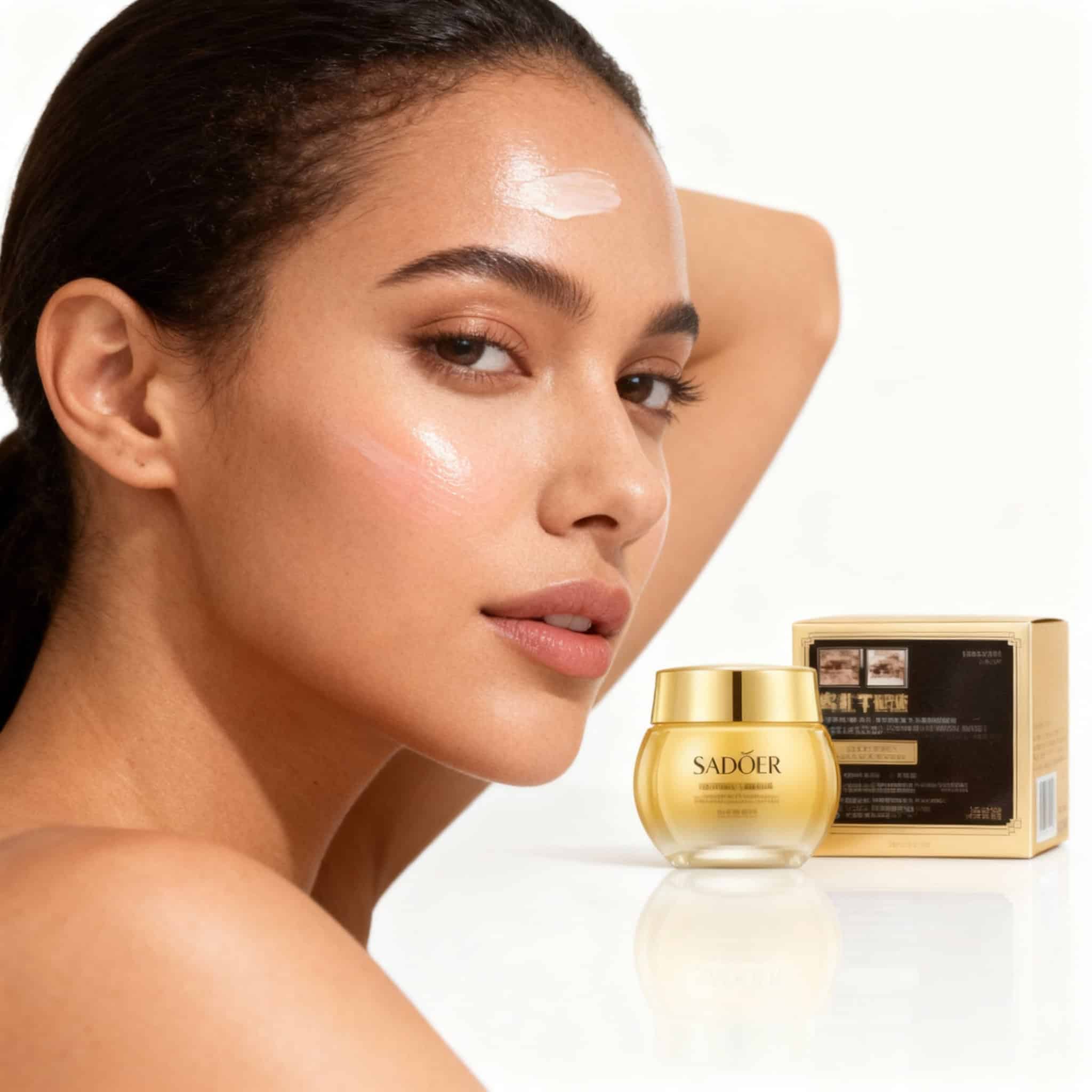 Cremă Facială SADOER, Hidratare Avansată & Strălucire, 35 g 2 Produse cosmetice pentru ten și piele, îngrijire facială de calitate.
