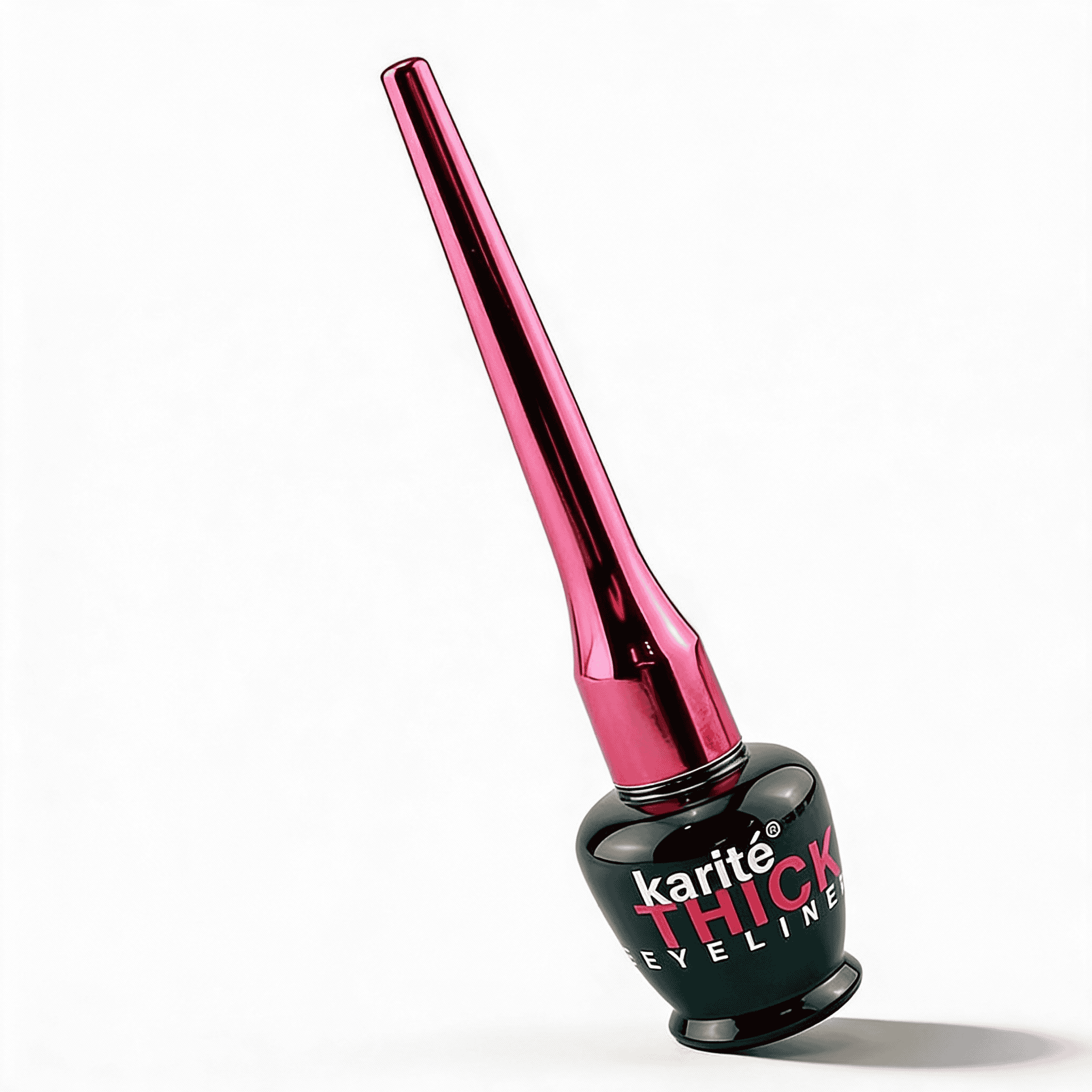 Karite Waterproof Liquid Eyeliner 2 Gel eyeliner roz intens, rezistent, de lungă durată, pentru contururi precise.