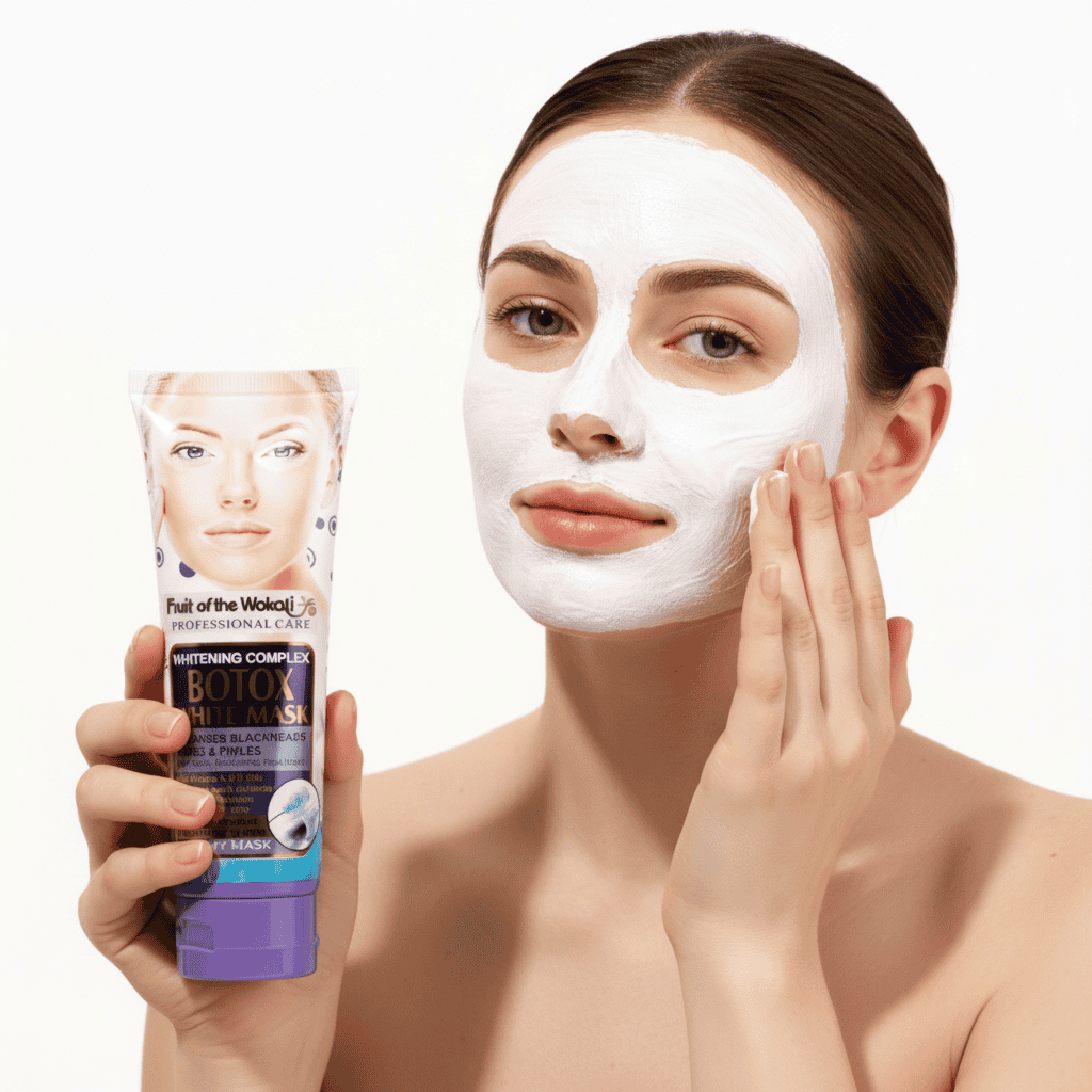 Mască de Albire Faciala, 130 ml 2 Masca facială cu botox pentru ten luminos.