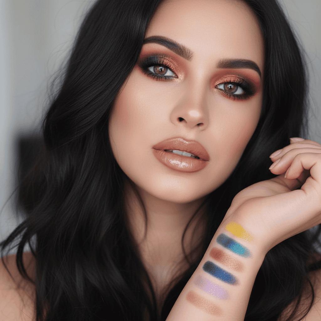 Paleta De Machiaj Cu 36 De Farduri 3 Machiaj profesional și produse cosmetice de calitate superioară pentru frumusețe.