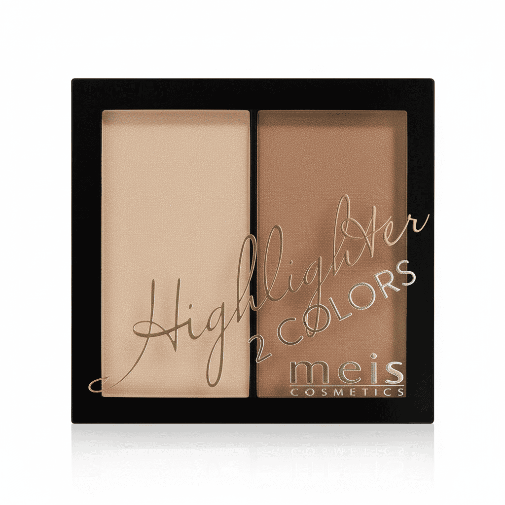 Trusta de machiaj multicolor 1 Pudră iluminatoare pentru machiaj natural și radiant, ideal pentru orice tip de ten.