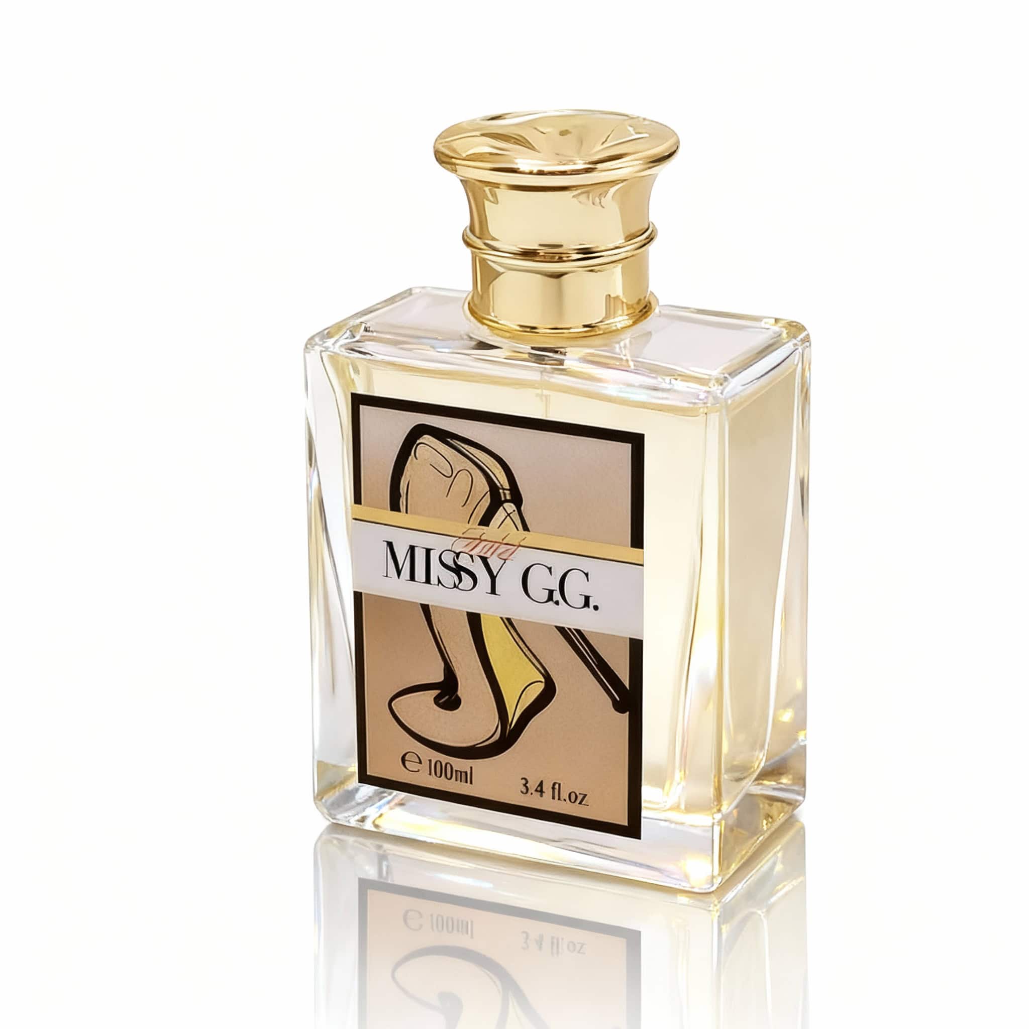 Missy GG Gold, Strălucire și Rafinament în 100 ml 1 Parfum pentru femei, parfum de lux, aroma delicată, parfum floral, parfum de zi.