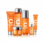 Produse pentru ten cu vitamina C pentru hidratare și luminozitate, de la Seloria Cosmetic.