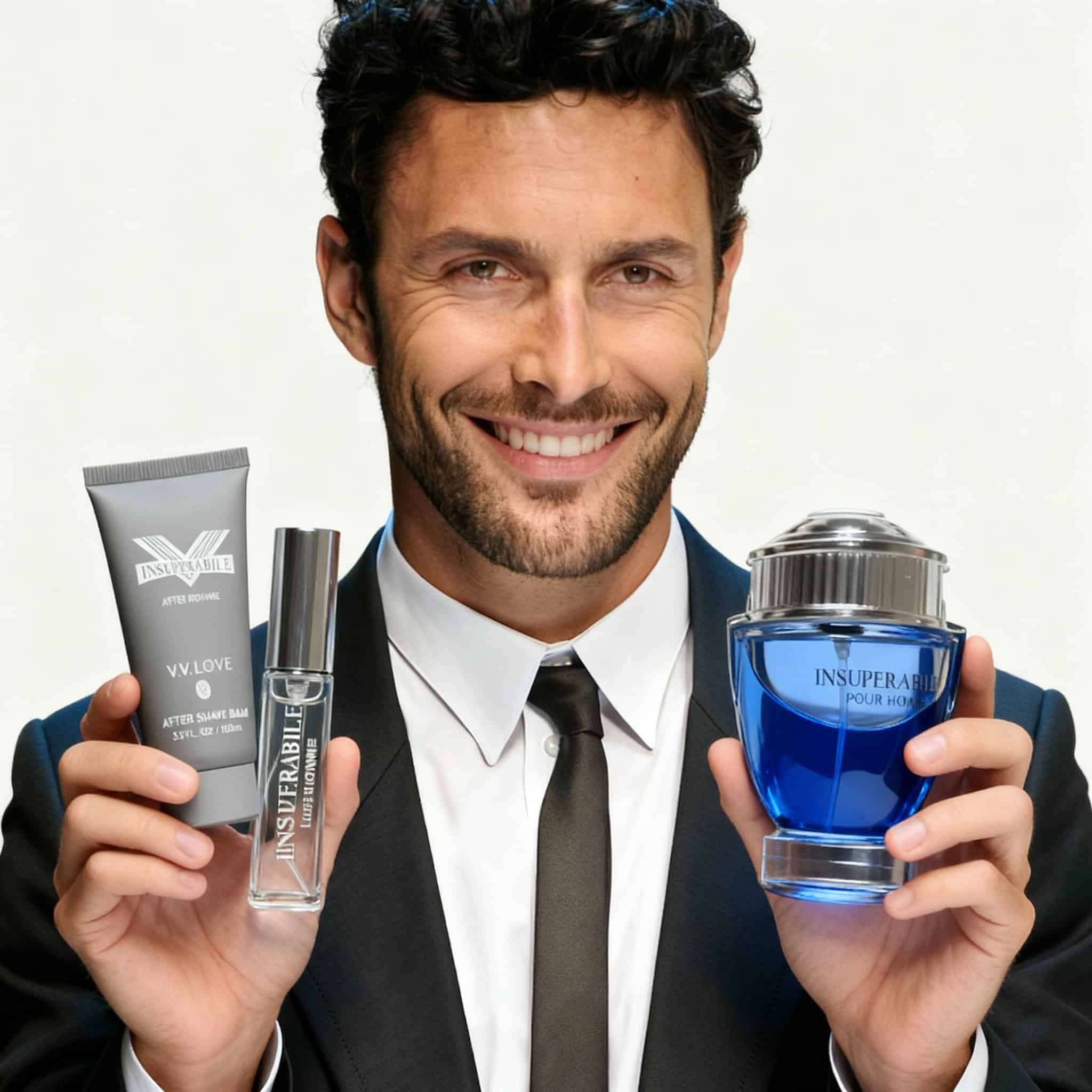 Set Elegance V.V.LOVE, Parfum și Aftershave 2 Produs cosmetice de înaltă calitate pentru bărbați.