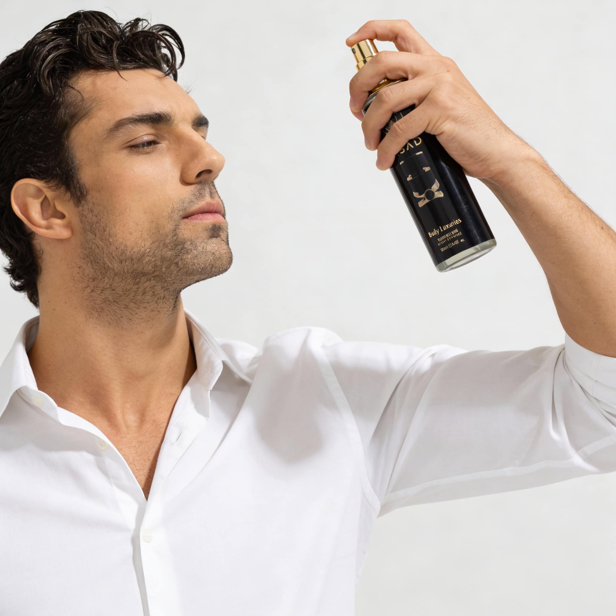 Asad Black Spray De Corp, 175 ml 2 Spray de corp de lux pentru bărbați, hidratare și parfumare.