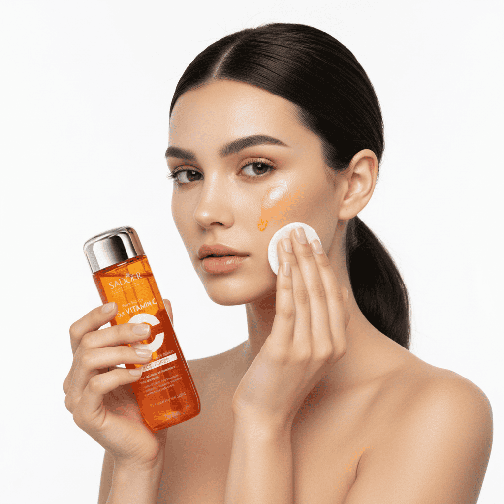 Toner Facial Iluminator Cu Vitamica C, 130 ml 3 Rutina de îngrijire cu vitamine C la Seloria Cosmetic.