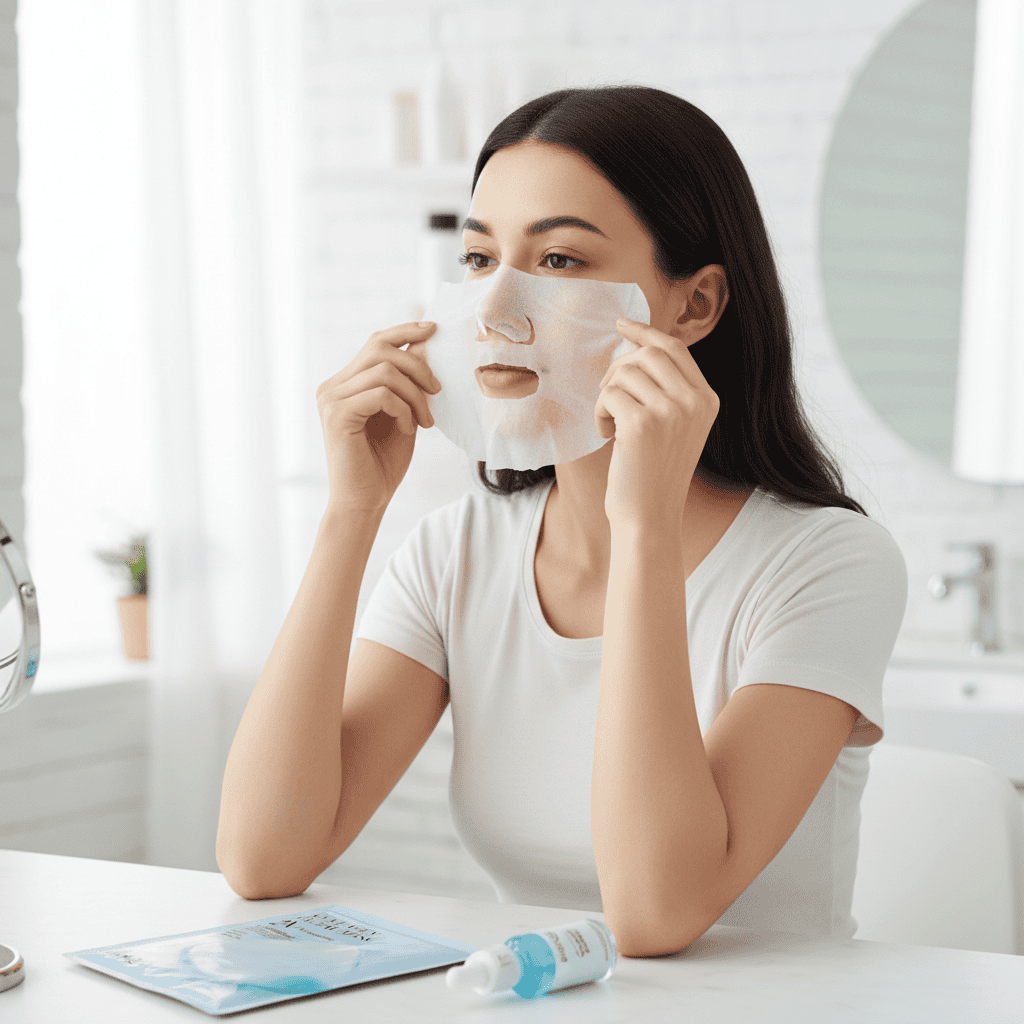 Masca cu Colagen Pentru Ten Luminos 2 Alege soluțiile de înfrumusețare de la Seloria Cosmetic.