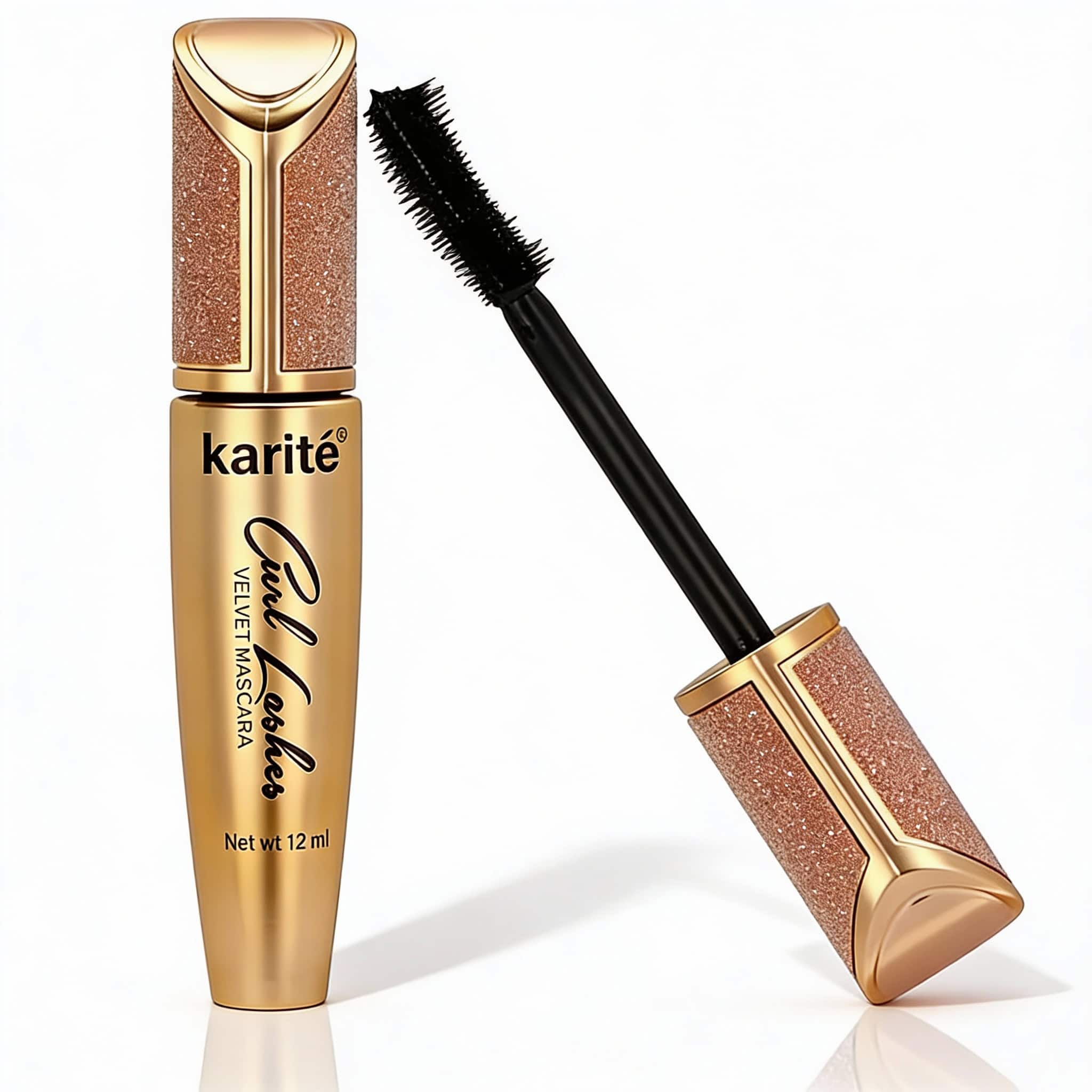 Mascara cu Efect de Curbare a Genelor 4 Mascara geneleuxe pentru volum și alungire.
