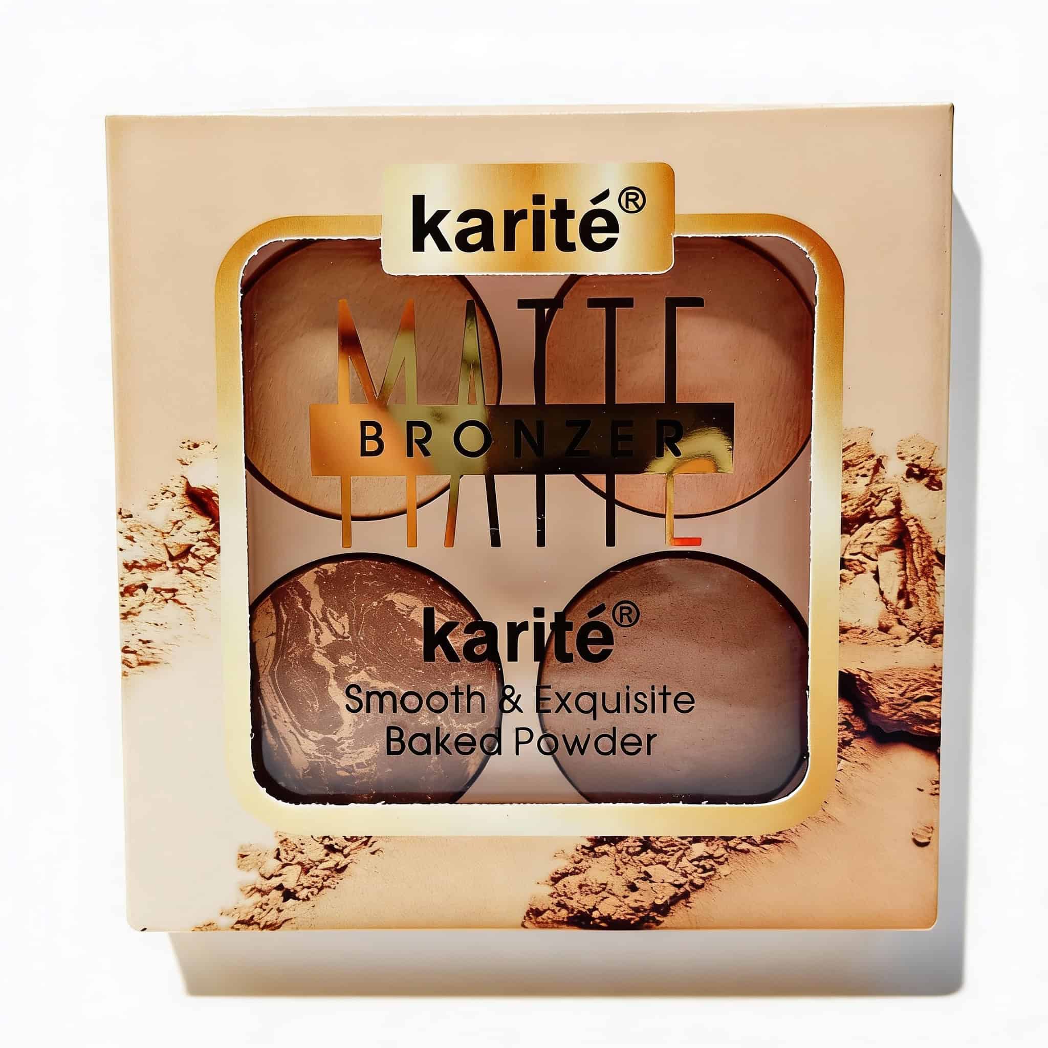 Paleta Contur Cu Textura Mata, 4 Nuante 4 Bronzer mat, remover de machiaj, produse de machiaj, cosmetice, frumusețe, machiaj natural.