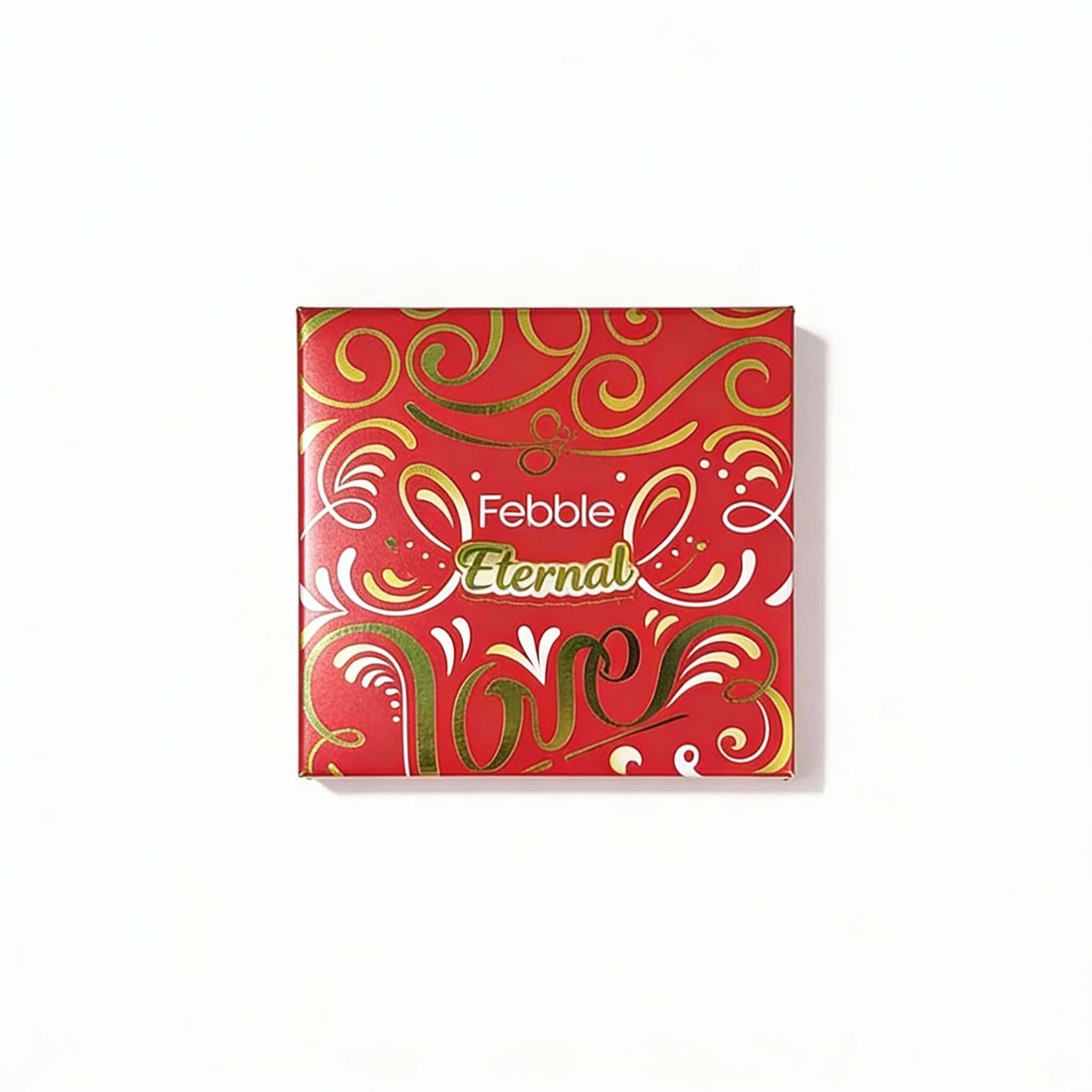 Paleta Nude De Machiaj, Febble 1 Cutie de cosmetice Febble Eternal cu design elegant și culori vibrante pentru un aspect luxos.
