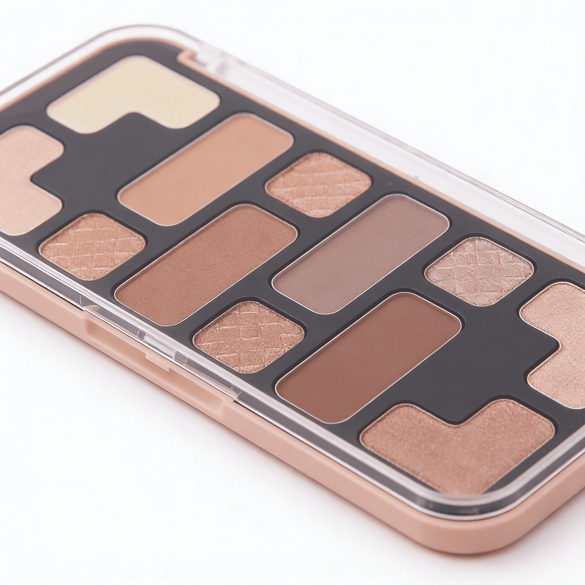 Paleta Iluminatoare Machiaj, USHAS 2 Paletă de farduri nude, ideală pentru machiaj natural și elegant, la Seloria Cosmetic, oferind culori versatile și finisaje de calitate.