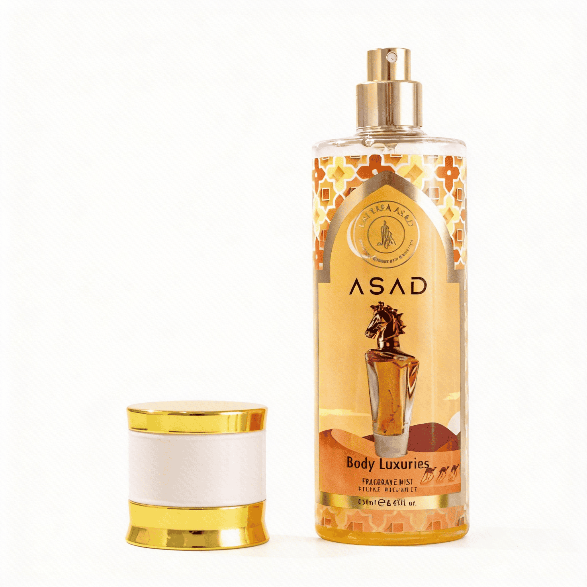 Spray Asad Brume De Corp, 250 ml 4 Parfum corp ASAD, aromă orientală și lux, ideal pentru o prezență de neuitat.