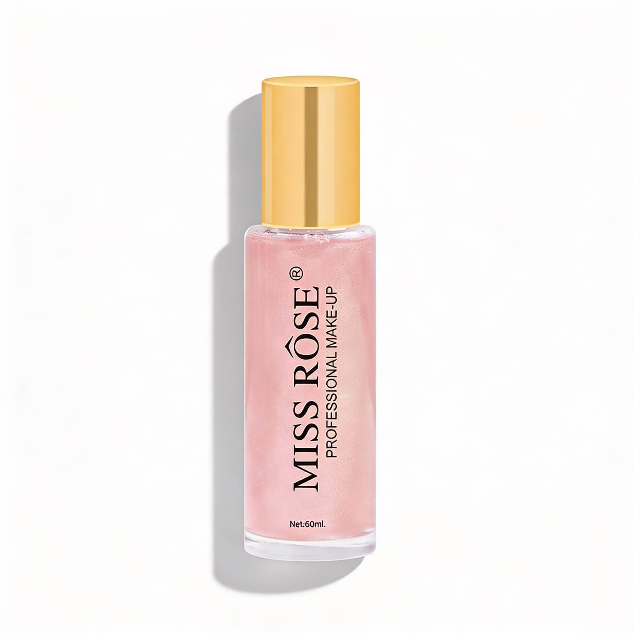 Spray Iluminator Miss Rose, Nuanta 04, 60 ml 2 Vopsea de unghii profesională roz.
