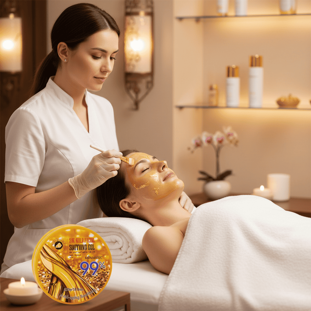 Soothing gel with 24K gold, Kormesic, 300 g 2 ee503d0846a0c84690c71bb2c3cec679