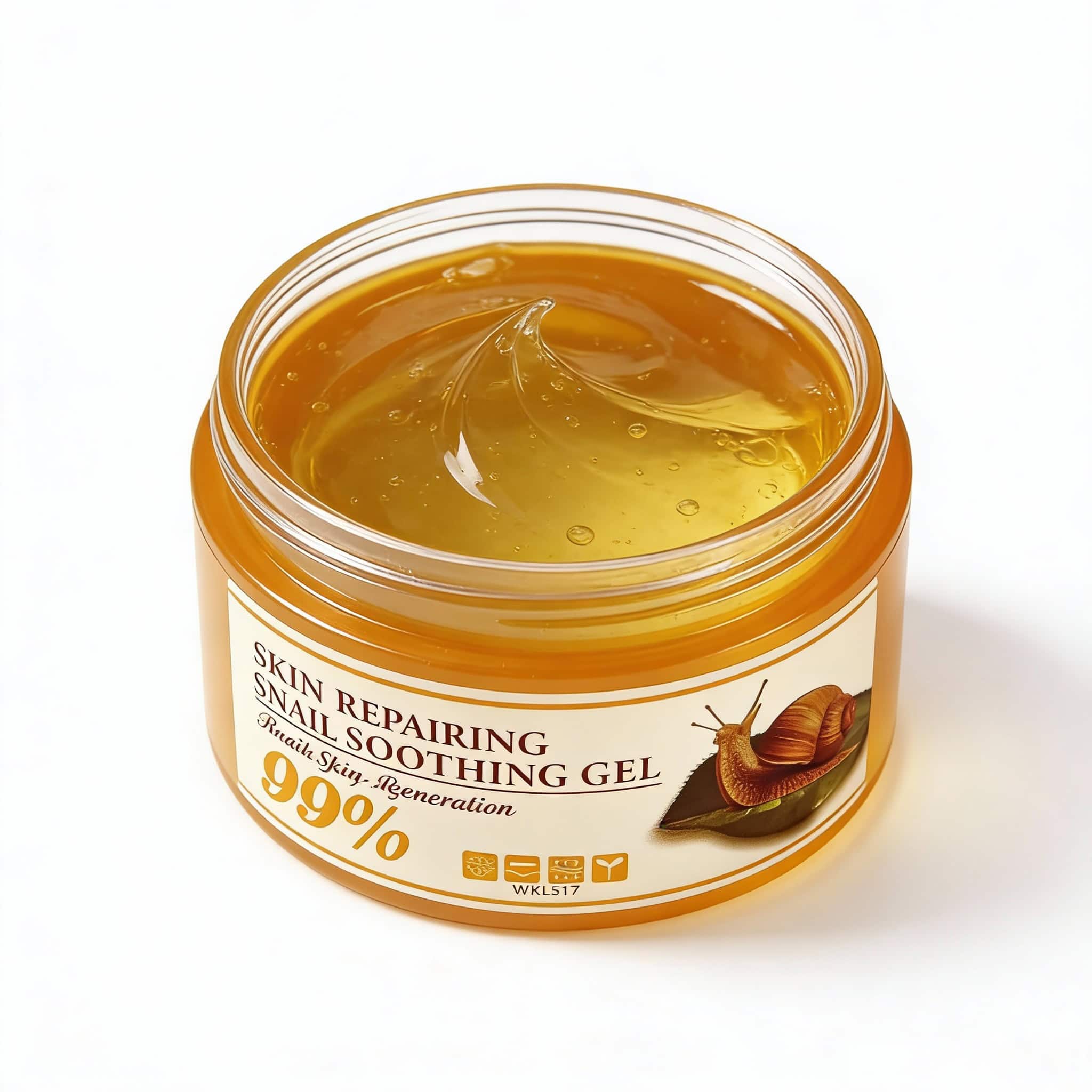 Repairing gel with snail extract, Wokali, quantity 300 g 4 1fe0c9488c7fb60532a8c65e8a31c521