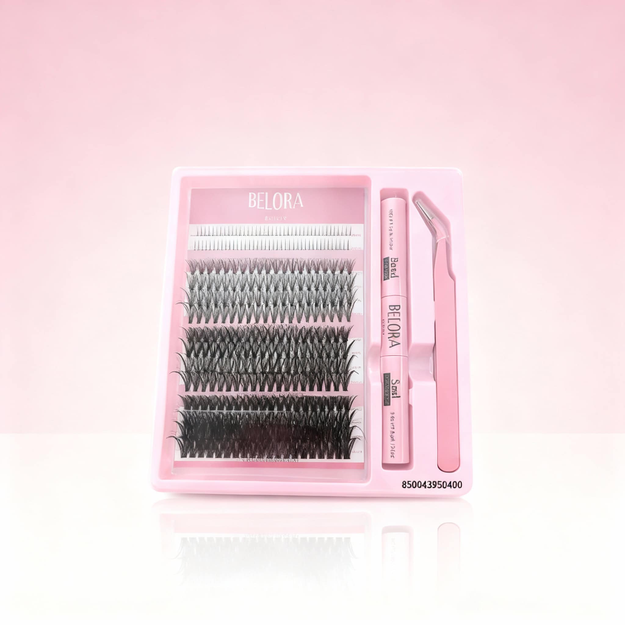 Kit complet extensii gene Premium Belora Beauty 5 8067e8573953ec84b9497268f9a51058