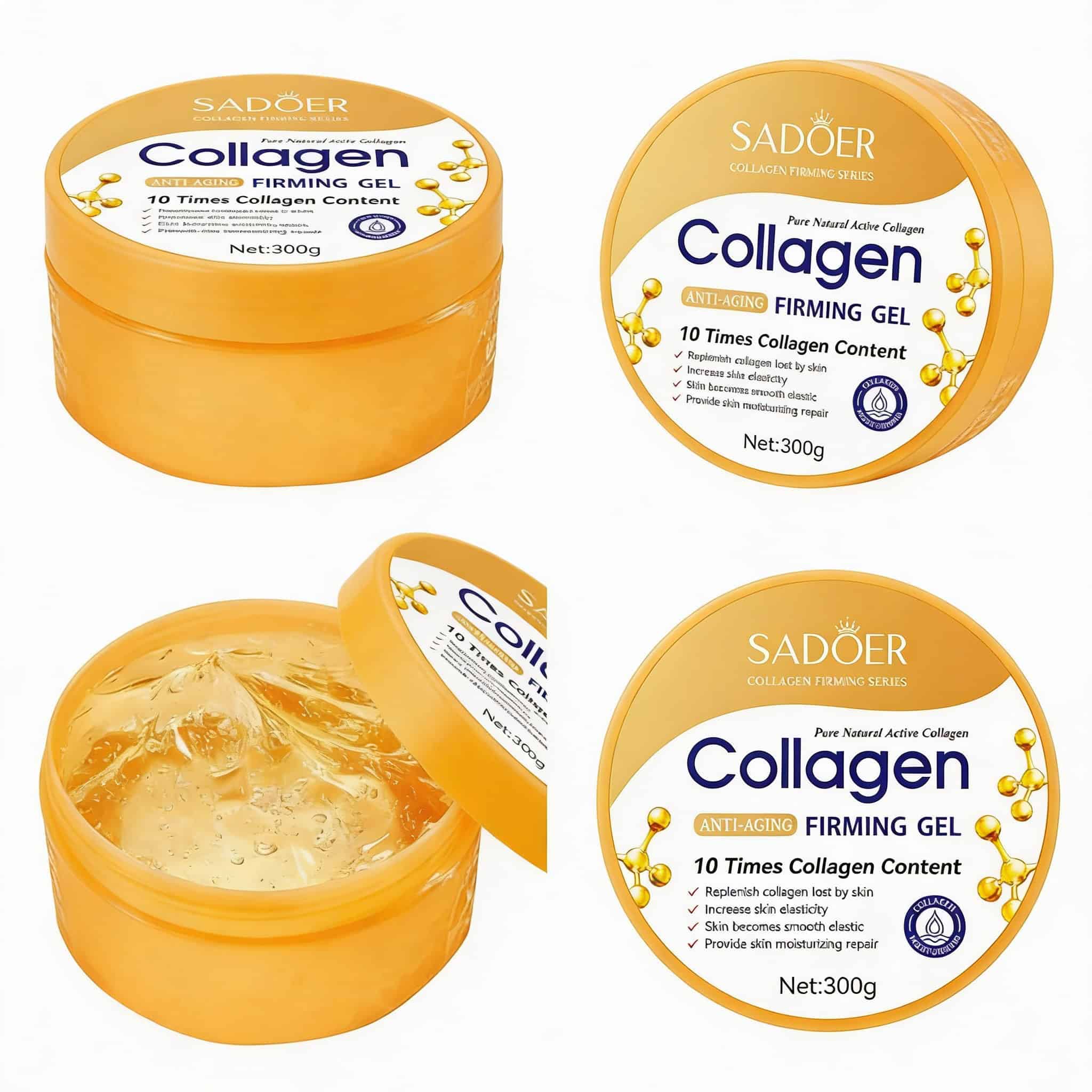Soothing anti-ageing gel, Sadoer, quantity 300 g 3 0d0ca558b92a2116469a397871dfc9b4