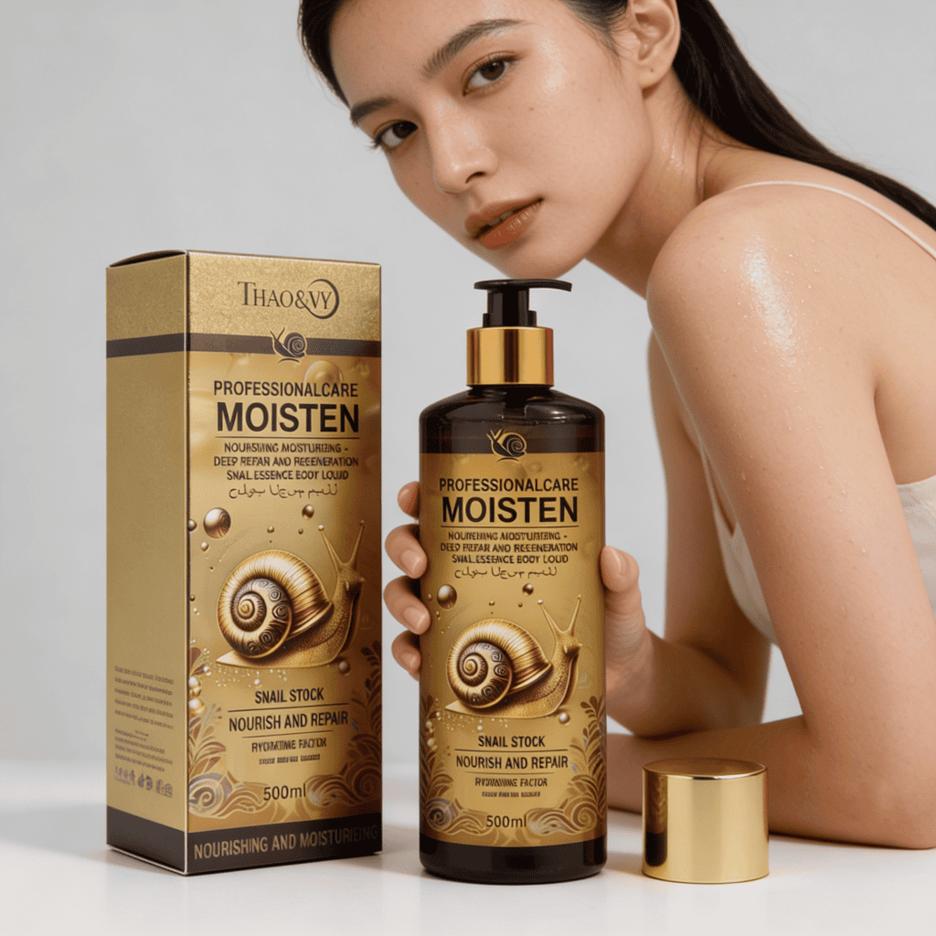 Moisturising body milk with snail extract, Thao&Vy Moisten, 500 ml 2 4329cc78b81a4c1a1b0f3c2c9b9043a9