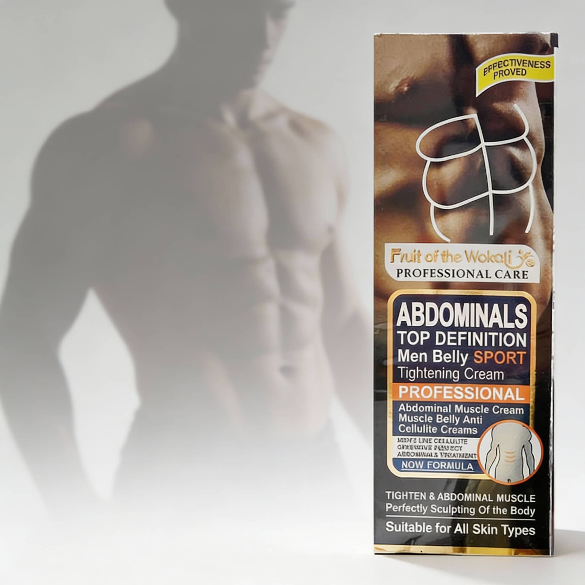 Cremă corporală pentru abdomen cu efect de fermitate, Fruit of the Wokali, 150 ml 4 bfe12a8a83b7c596121cddb2e42a0237