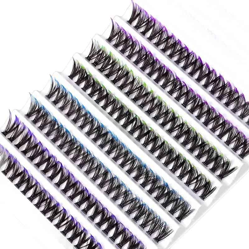 Gene false multicolor degrade, volum intens pentru machiaj artistic 1 d08314856e11ecec6512950dff88a245