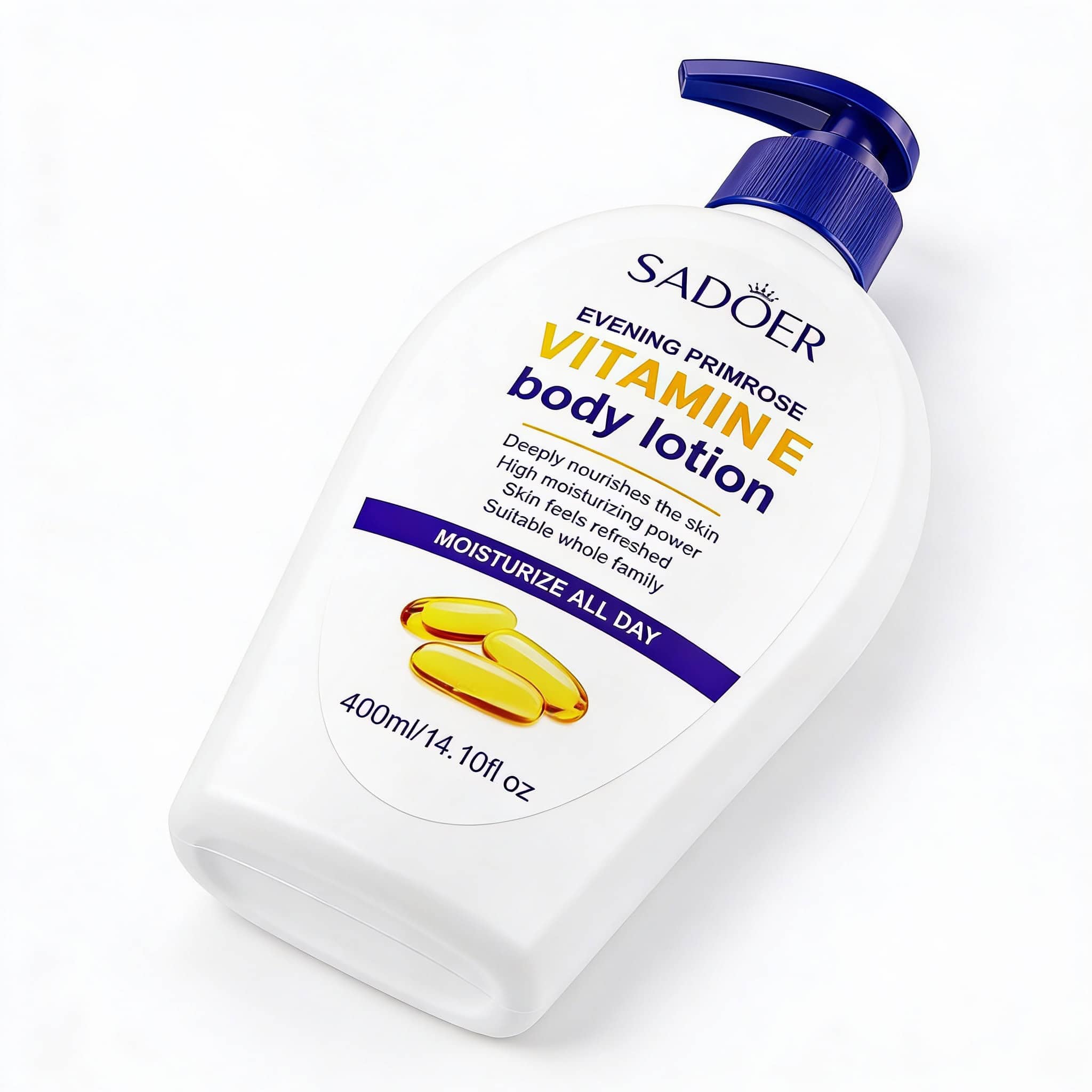 Body lotion with vitamin E, Sadoer, quantity 400 ml 2 c0bb9d81bfe268c071abddd654a6f16d
