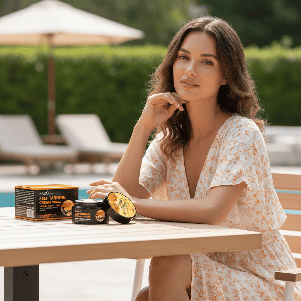 Cremă autobronzantă Sadoer pentru un bronz natural și uniform, 100 ml 3 5fd632a8ac83c562e993544cf1c6c762