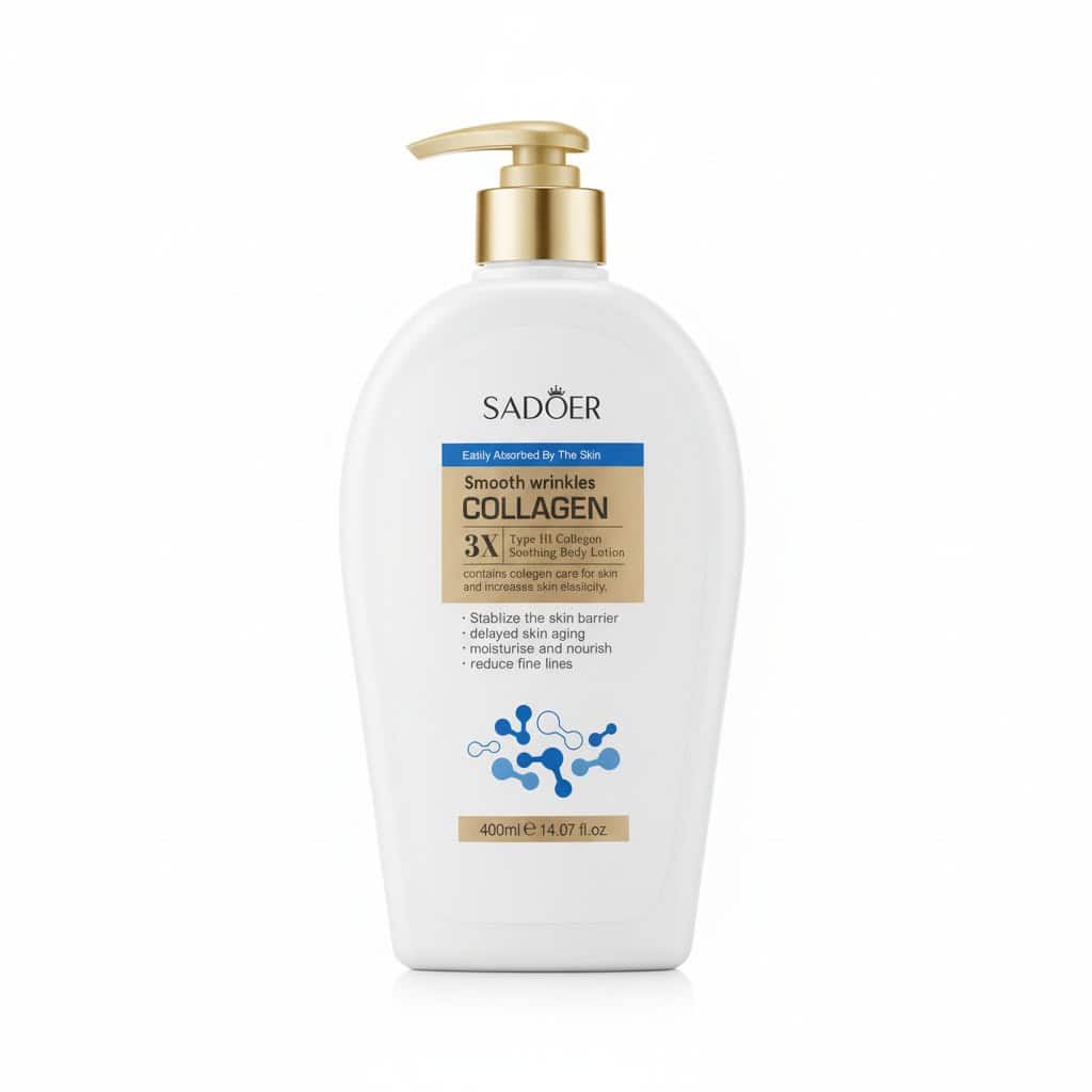 Collagen body lotion, Sadoer, quantity 400 ml 1 b53701cdc548109551dc187630ca2ab8