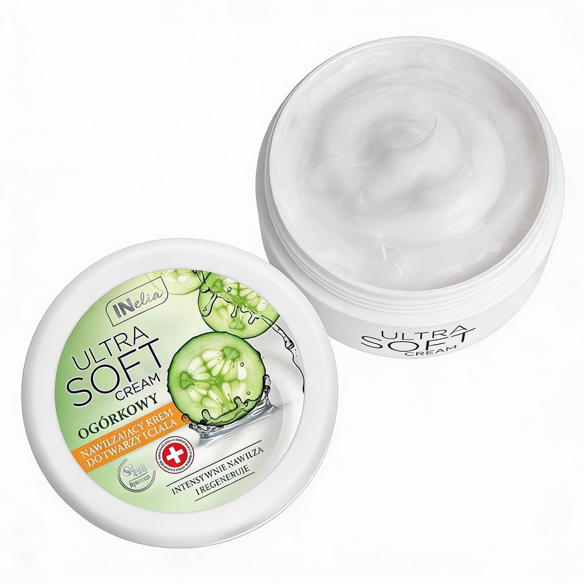 Ultra soft cucumber body cream, Inelia, quantity 200 ml 2 4df8714c18a842a83f4a54ab50e9ae0f