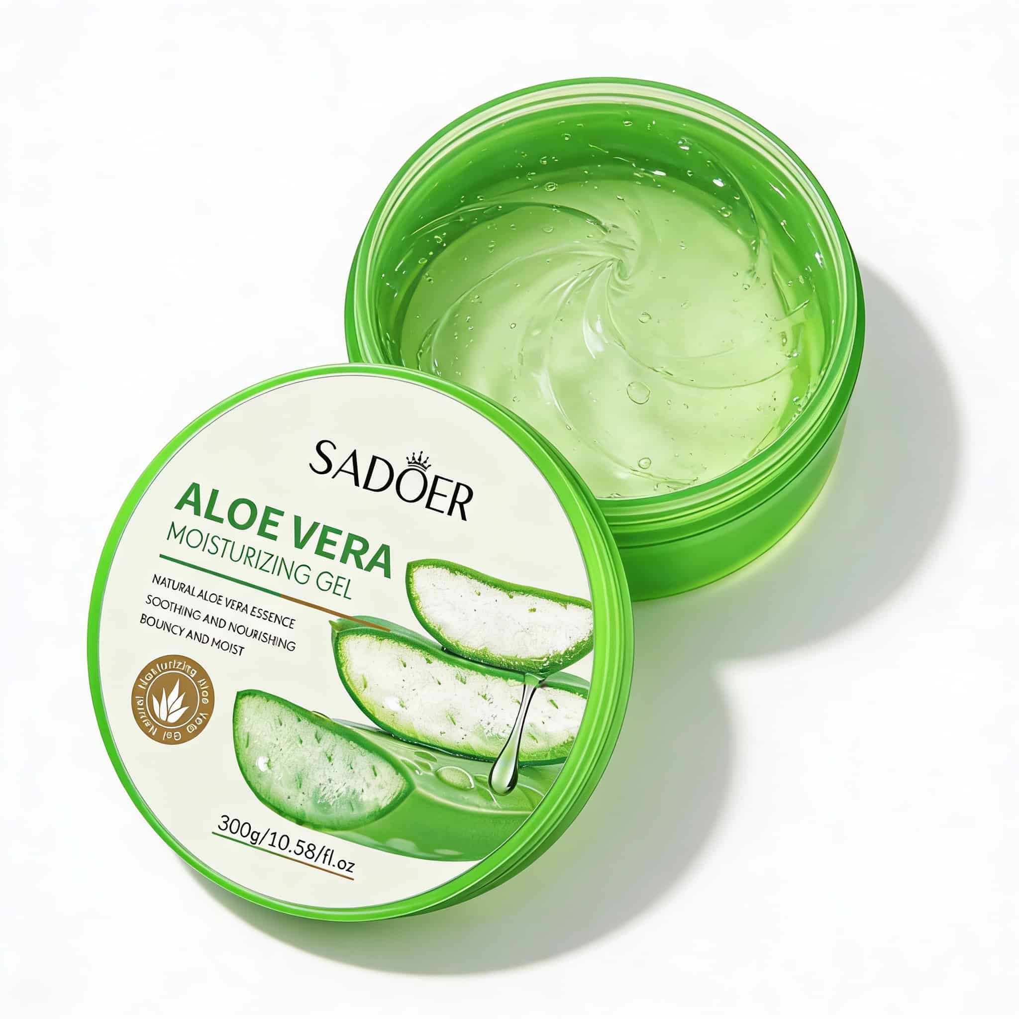 Soothing gel with aloe vera, Sadoer, quantity 300 g 4 7de3d293eedf366ecc59d20cb21d43b6