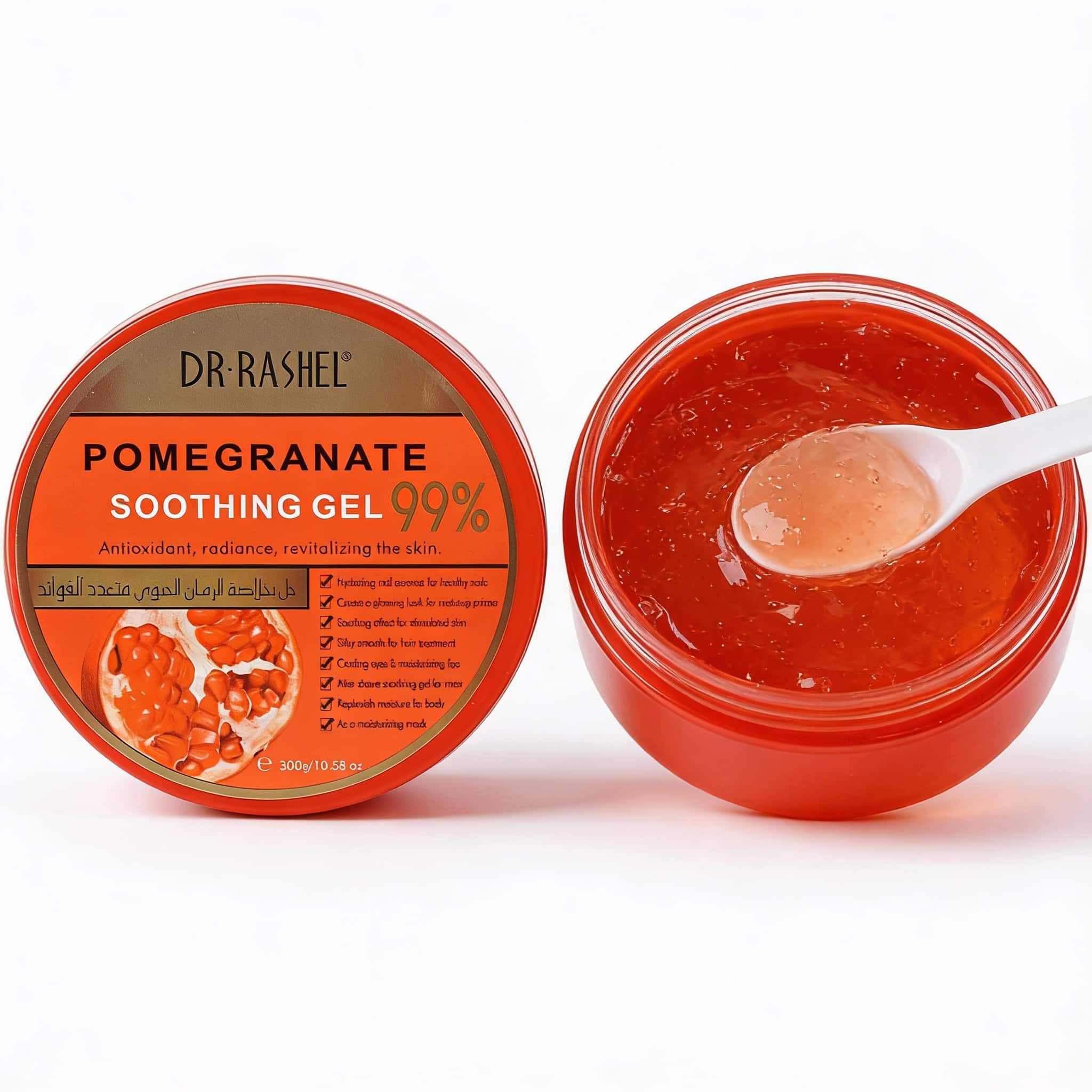 Pomegranate moisturising gel, Dr Rashel, quantity 300 g 3 e06e822da0d44b8eb487a3e445f735c3