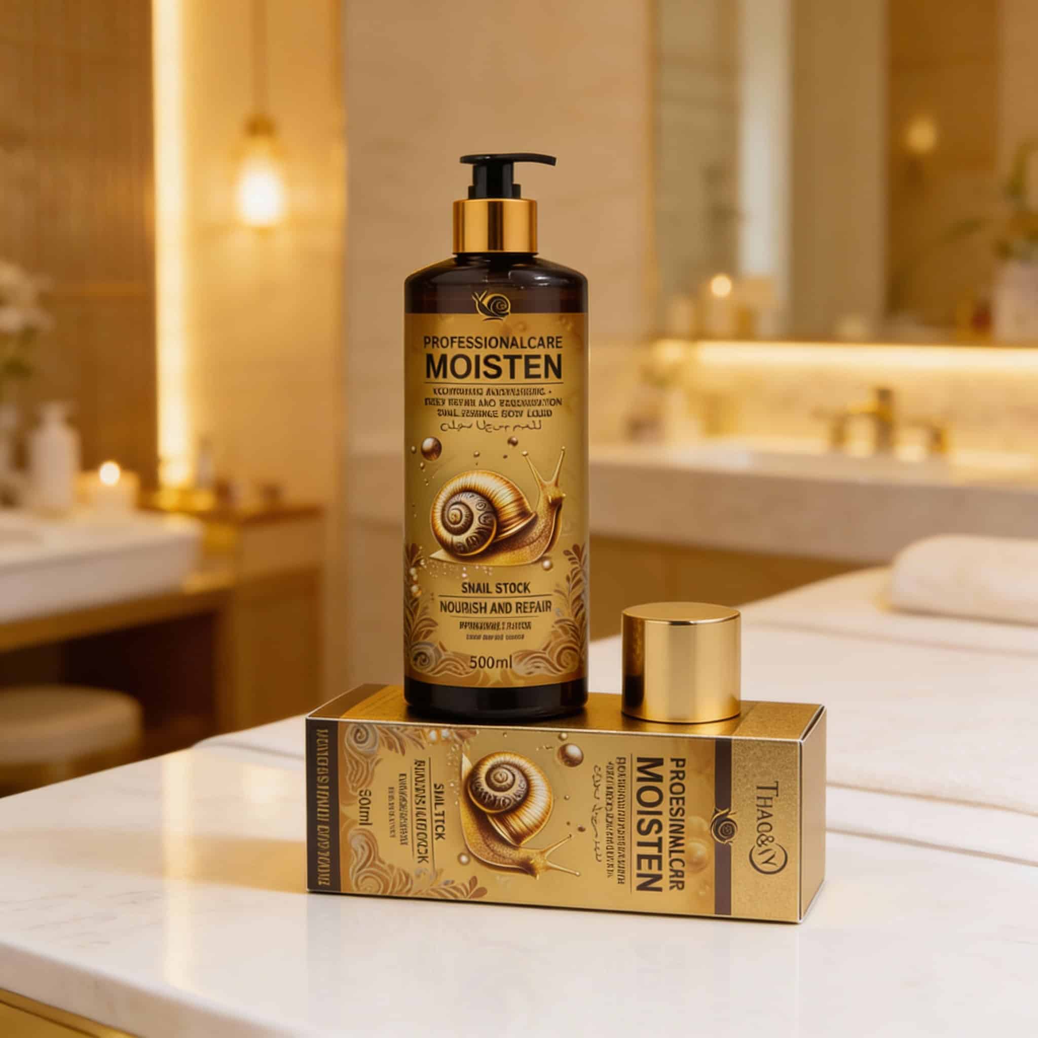 Moisturising body milk with snail extract, Thao&Vy Moisten, 500 ml 3 7e8adf8190b8da59d0719fc0a491c42b