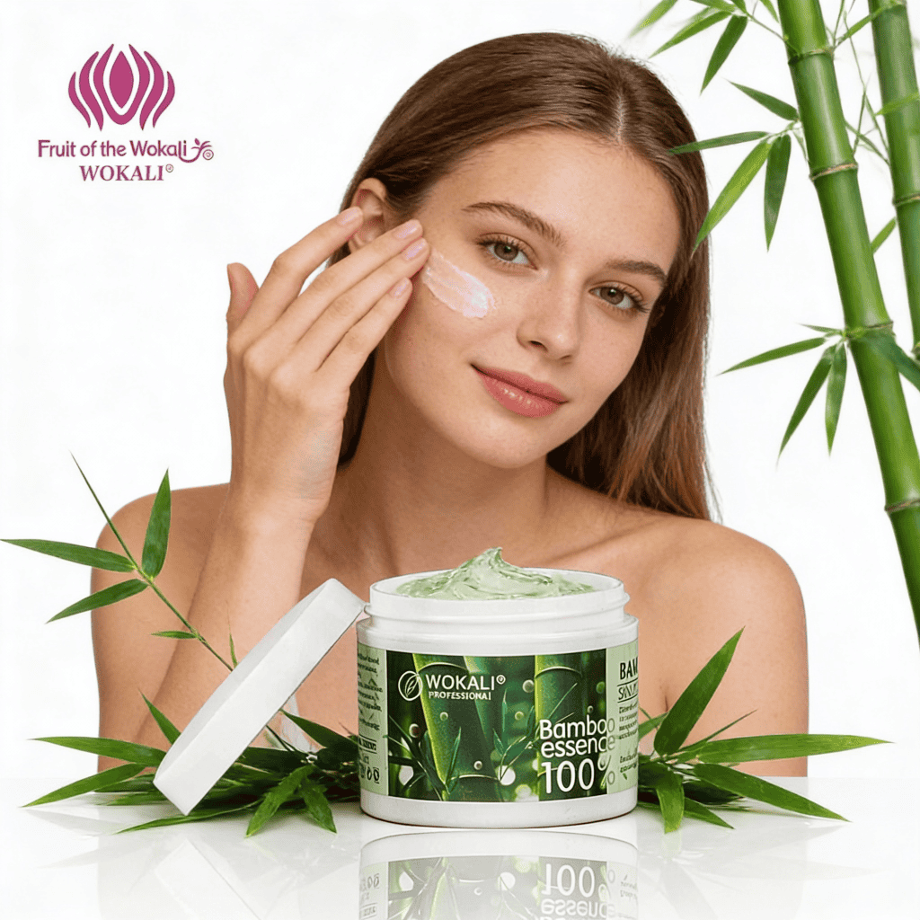 Gel calmant pentru față și corp cu extract de bambus, Wokali, 115 g 3 22dc8d265d6c104a8070aebaded27340
