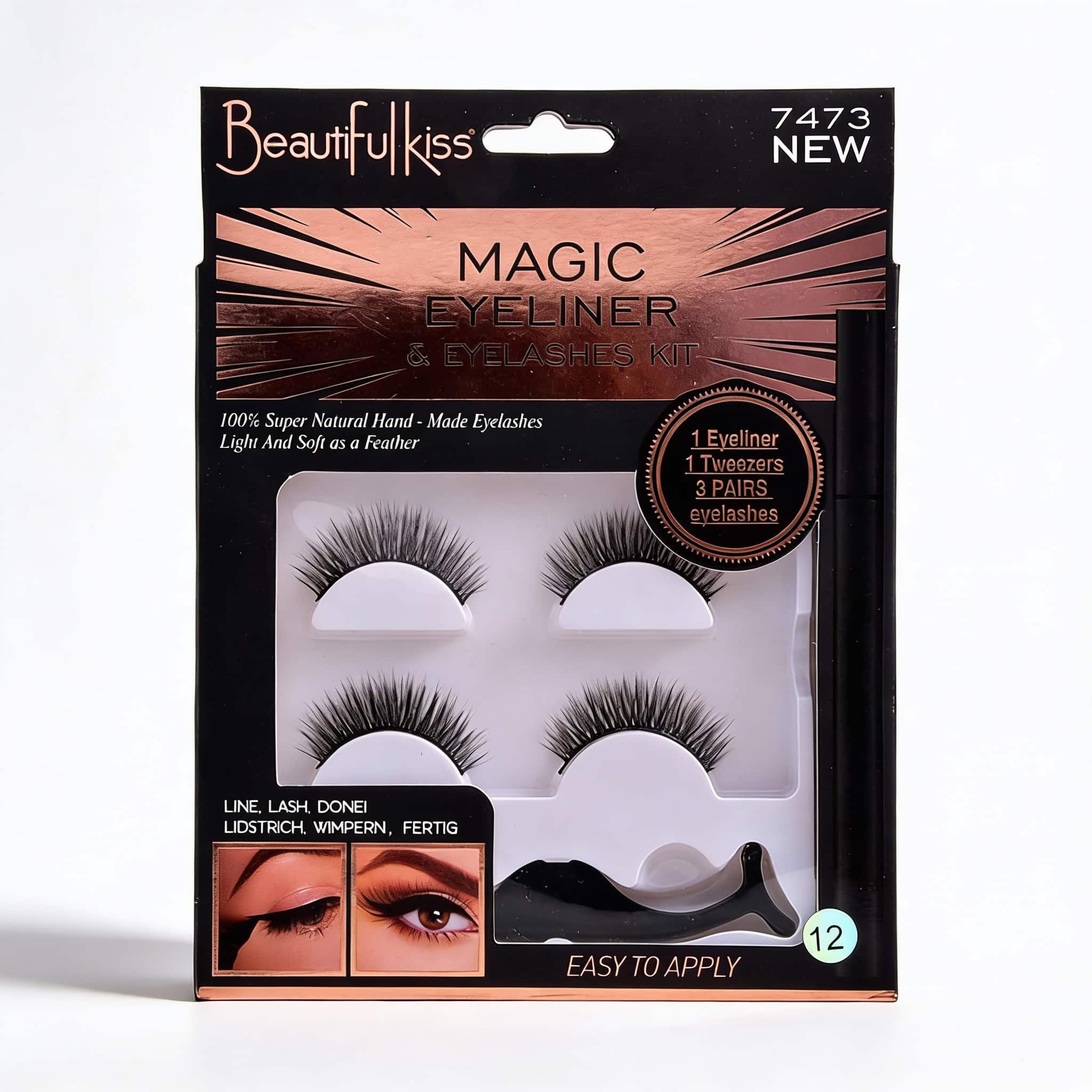 Look seducător cu kit gene banda și eyeliner precis, rezistent 4 e6fee7b587301be9671c32cb7fb81bc9