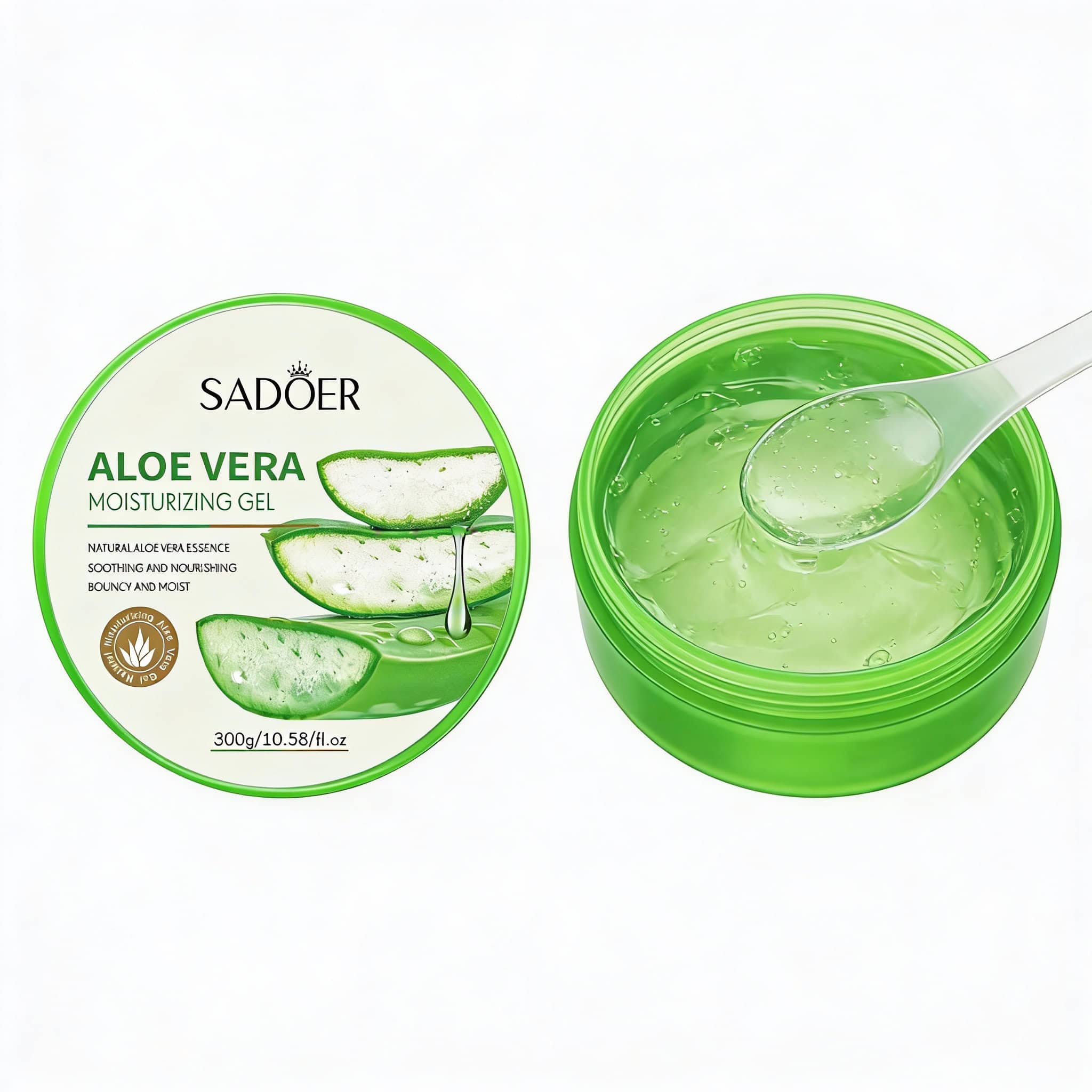 Soothing gel with aloe vera, Sadoer, quantity 300 g 2 d83bbfcff41114f0faa94bdf87151202