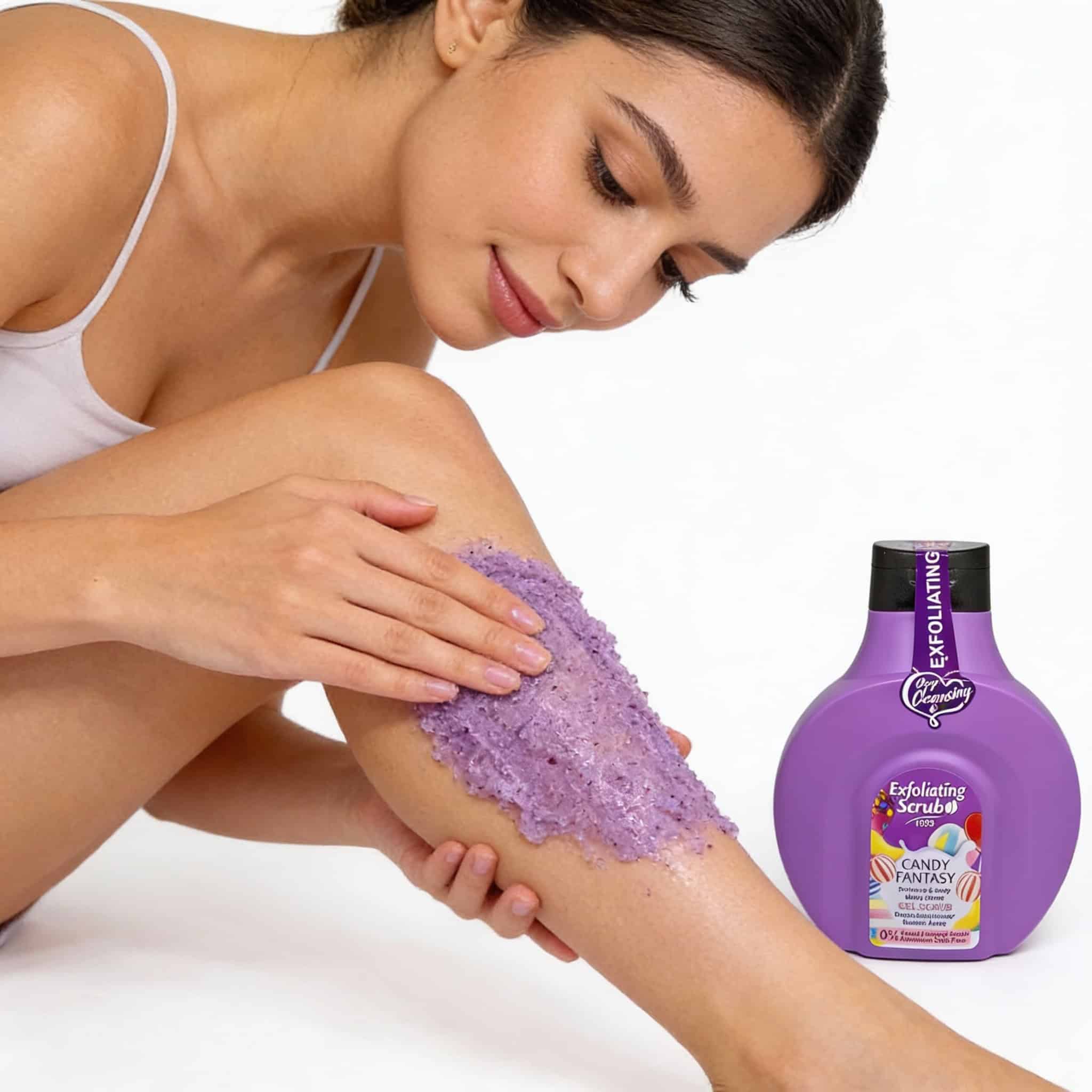 Exfoliant delicat Wokali 500 ml cu parfum Candy Fantasy pentru piele catifelată 3 f097495d36b8a558377e9dd710af80ab