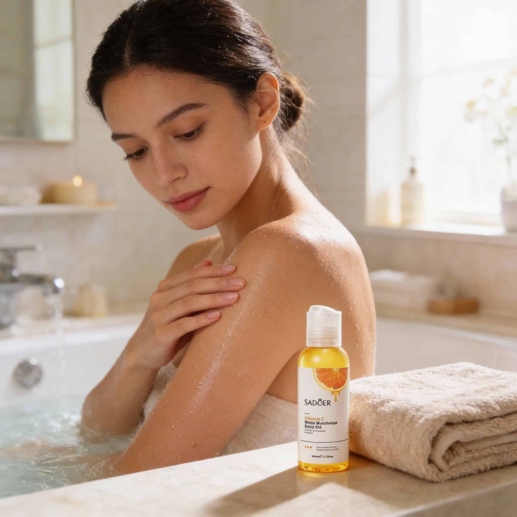 Ulei de corp cu vitamina C, Sadoer, 100 ml 4 bd3158d3e8bca824dbd67d8d91a8618c