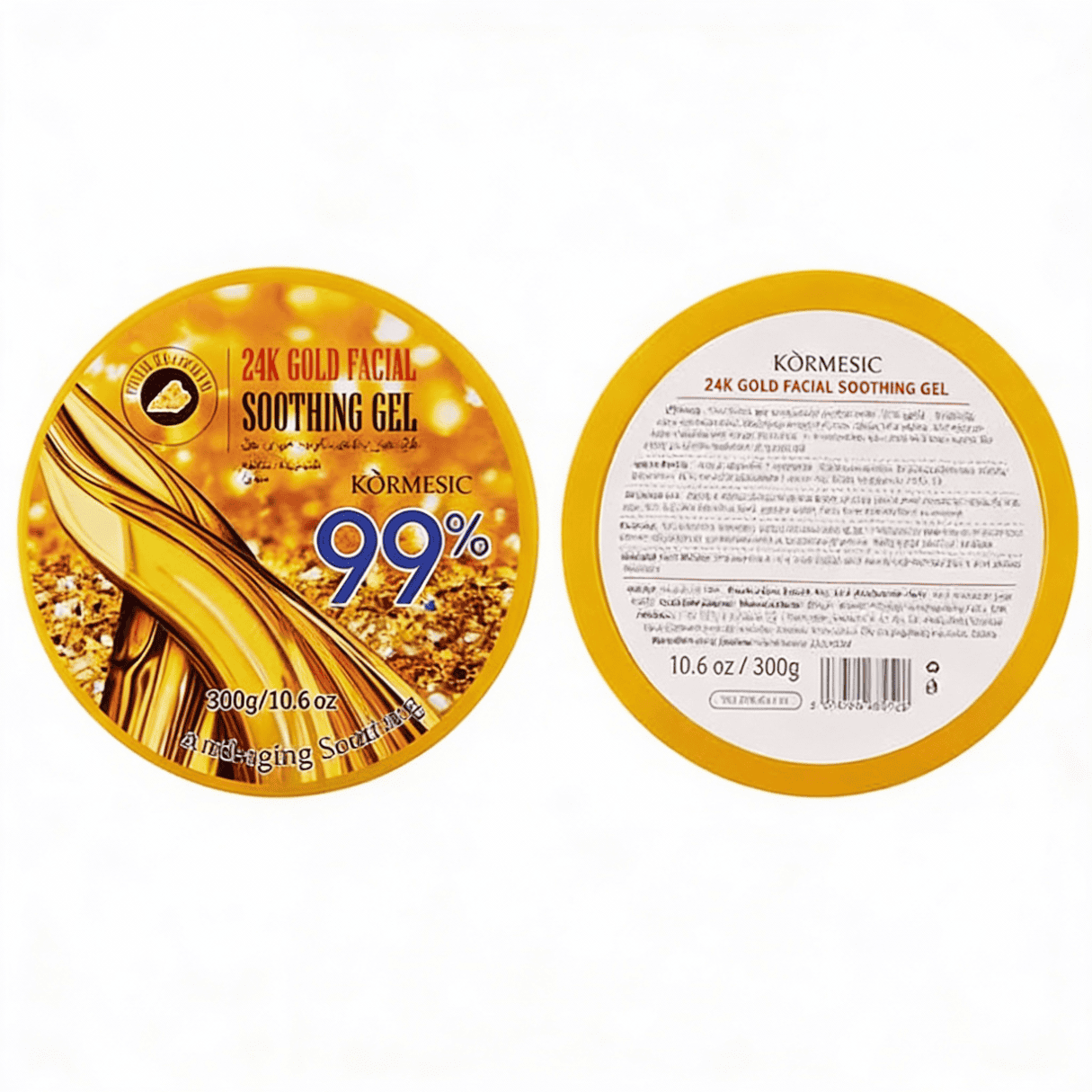 Soothing gel with 24K gold, Kormesic, 300 g 1 a9a025dbd9e215b6212b2df549424bf4