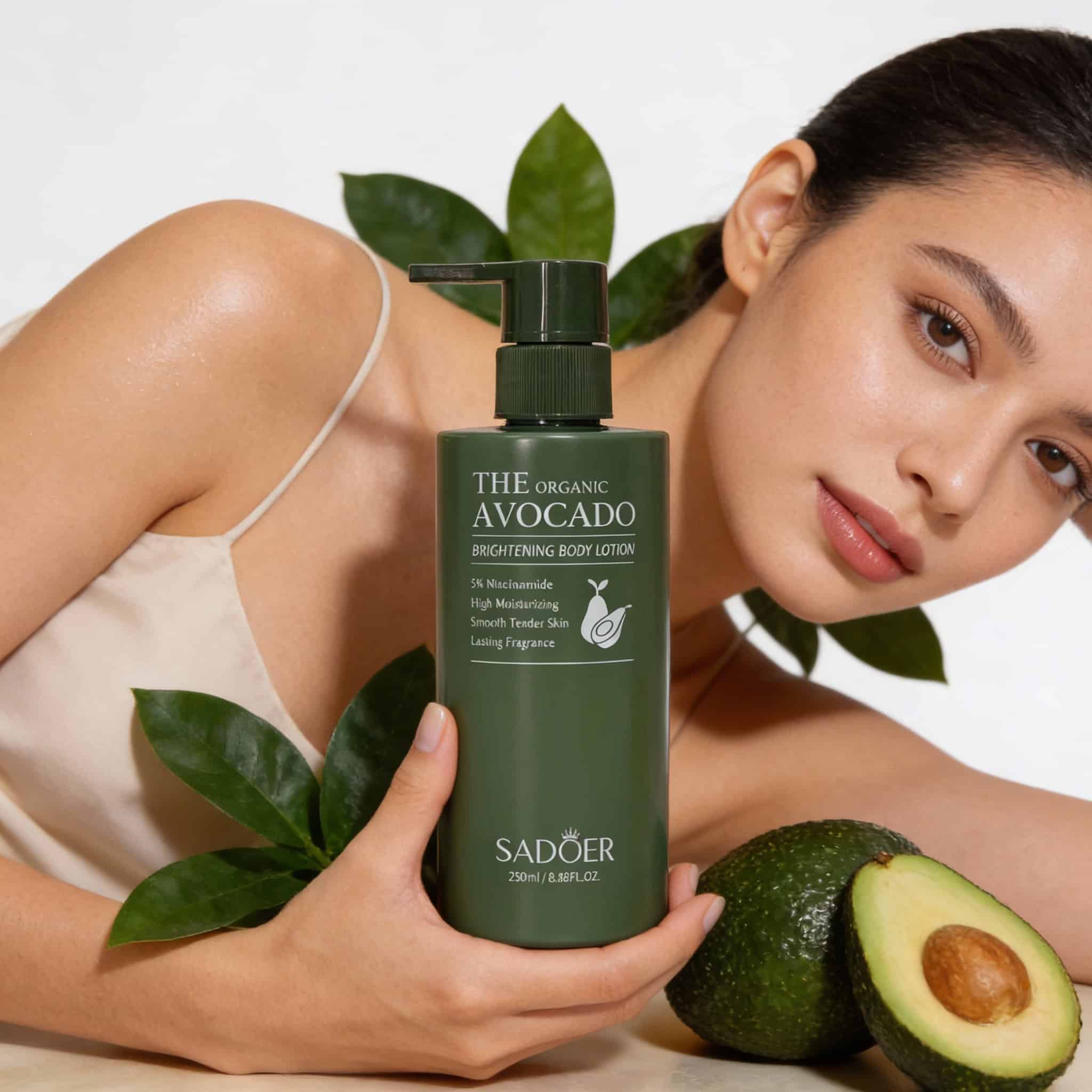Loțiune de corp iluminatoare cu avocado, Sadoer, 250 ml 5 02cf831e749cde5f0e40e2d394f2cf5a