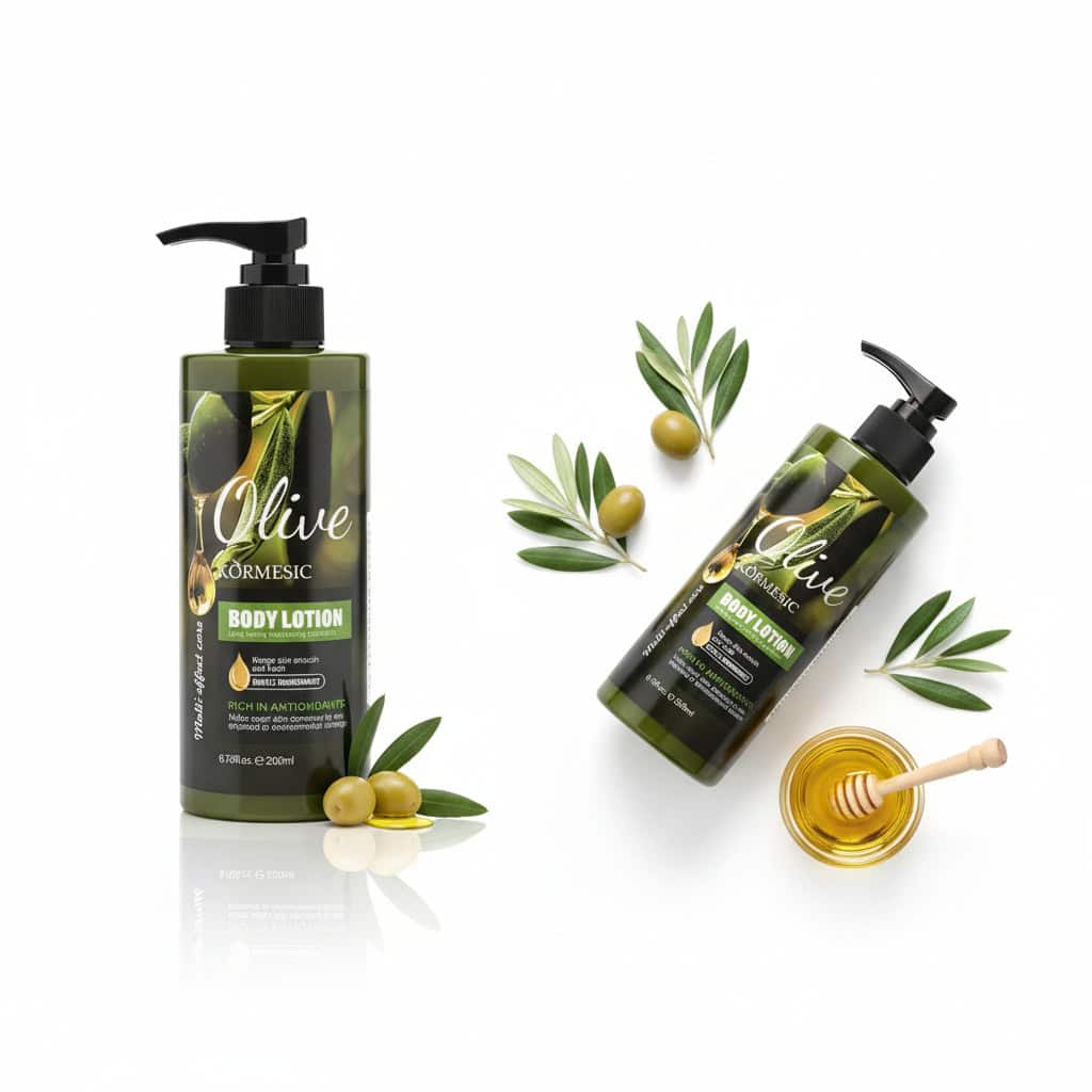 Hidratare intensă cu ulei de măsline – Loțiune corp Kormesic 200 ml 2 382088e5368f90e4944c97eec45b5bd4