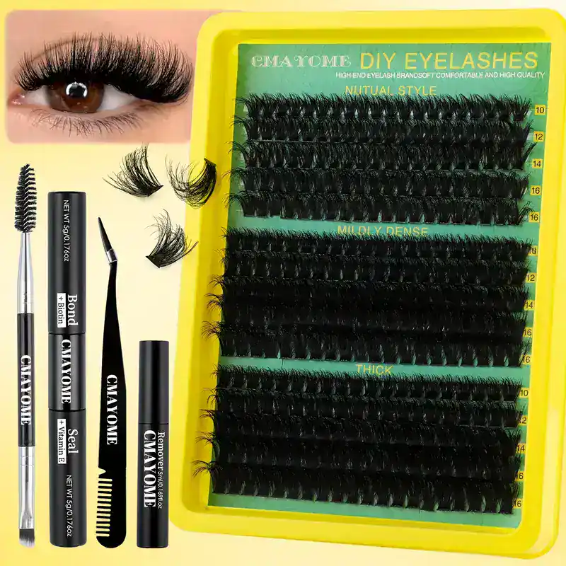 Gene voluminoase DIY cu 270 grupe mixte și volum 60 D-100 D 1 c89ddc5266bd4674bd3b60f72a408416