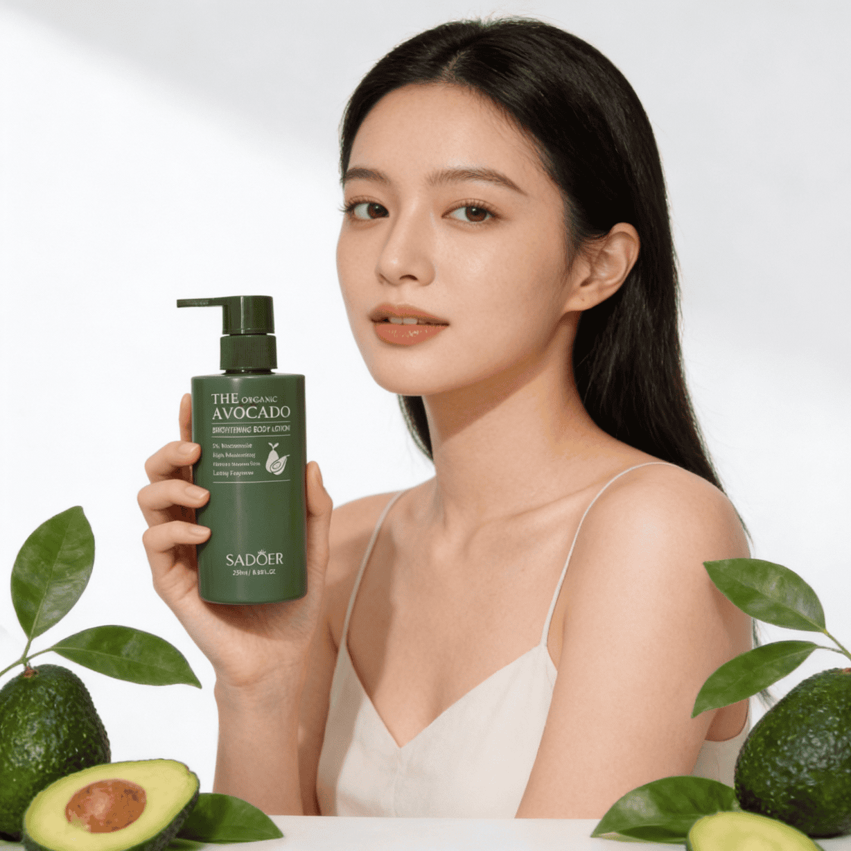 Loțiune de corp iluminatoare cu avocado, Sadoer, 250 ml 3 8d77f5d9303647b3ea021bf194ff93c7