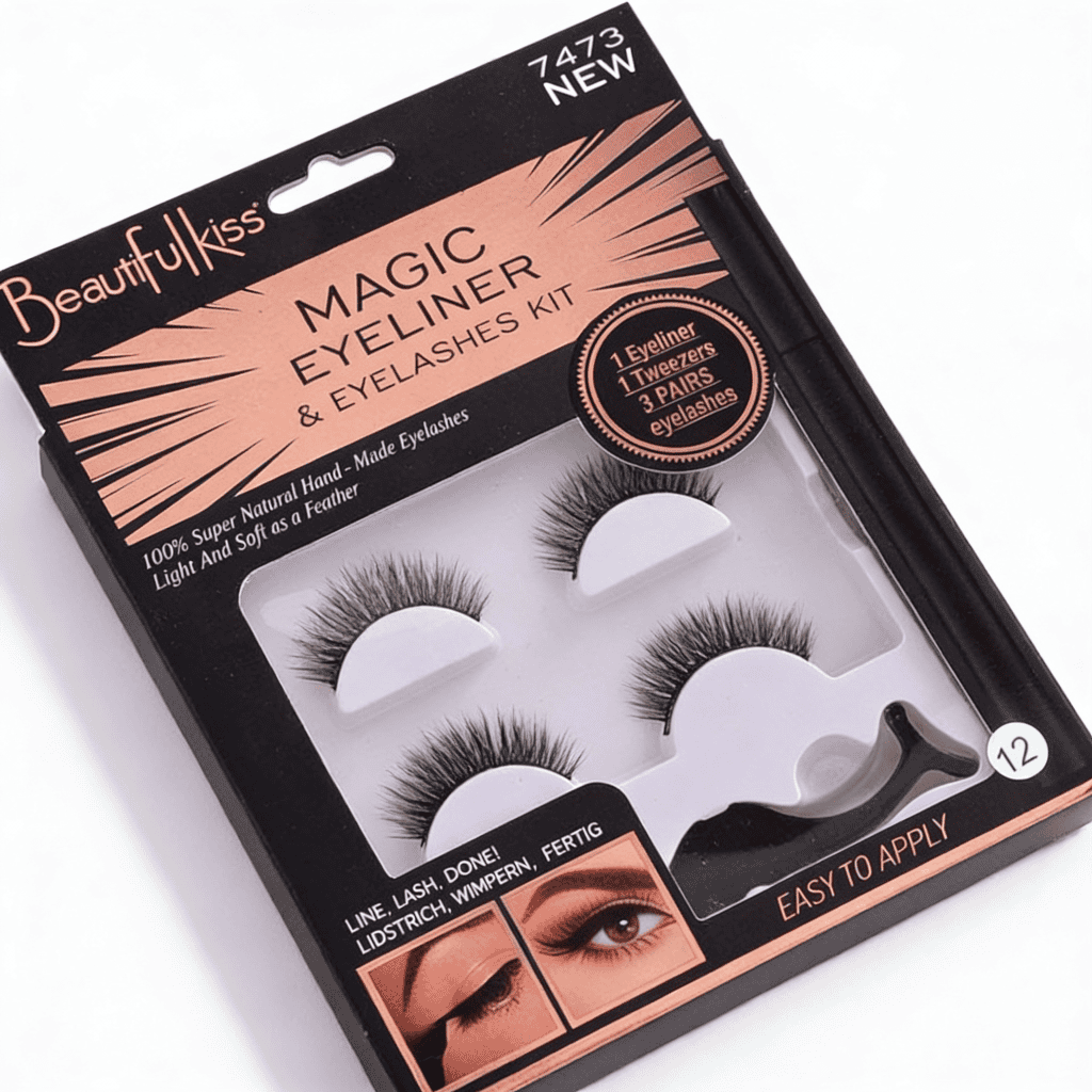 Look seducător cu kit gene banda și eyeliner precis, rezistent 3 5c8960f09d6ca2088923ba73d6634d91