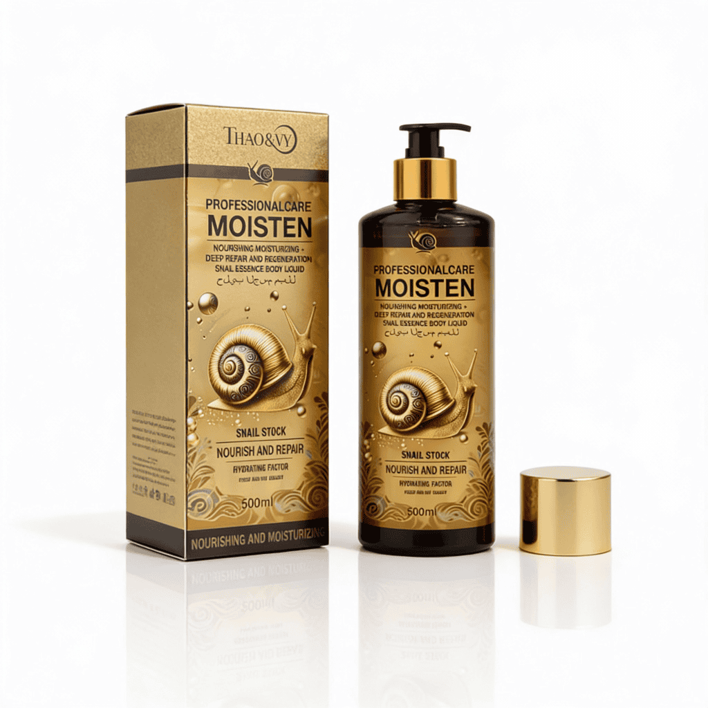 Moisturising body milk with snail extract, Thao&Vy Moisten, 500 ml 1 d33042d0fdace4bd7c43d3ee5ed18af1