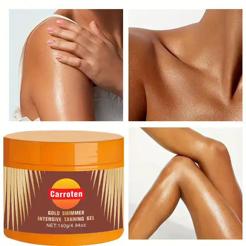 Gel Carroten, Bronz uniform și strălucire aurie 3 6b9d7b1373934d42d50f818abd6dfa62