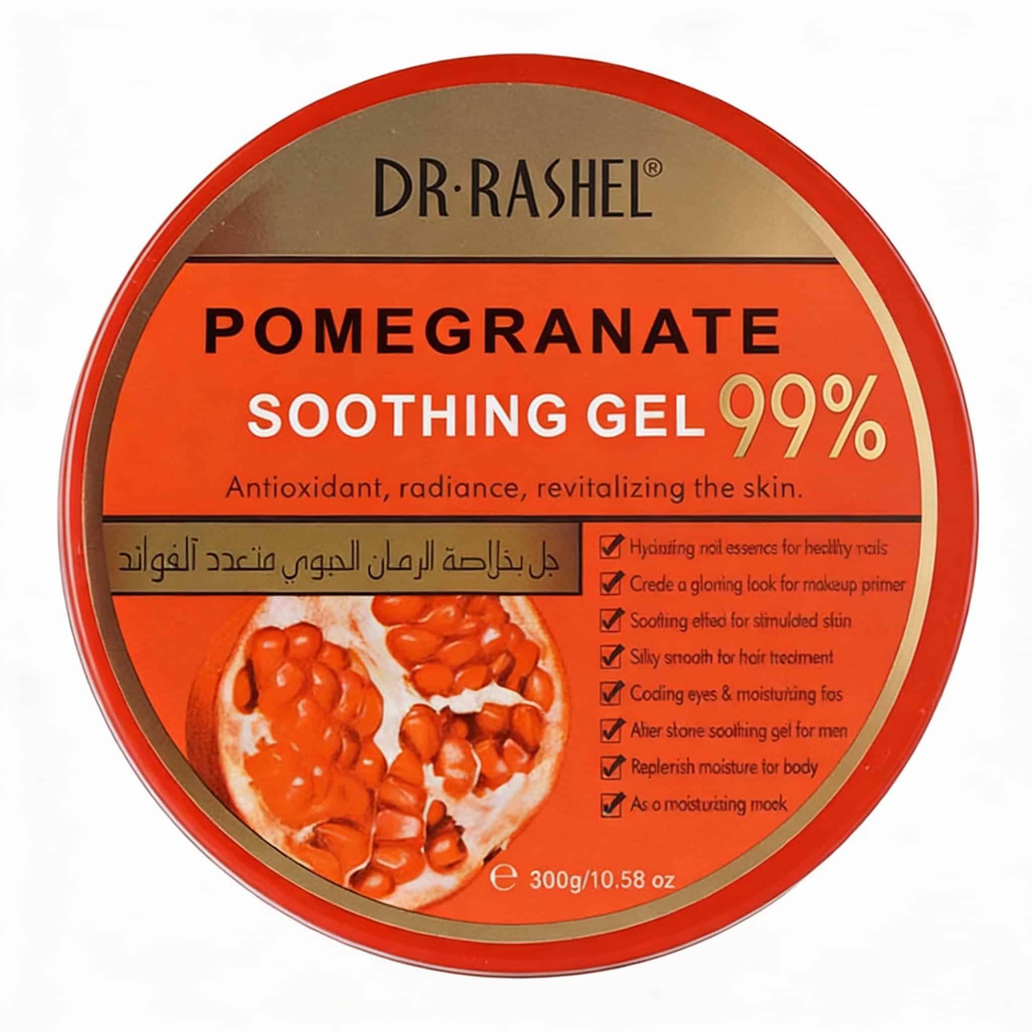 Pomegranate moisturising gel, Dr Rashel, quantity 300 g 1 a505ea02930d18c4632d9dd98bf83248