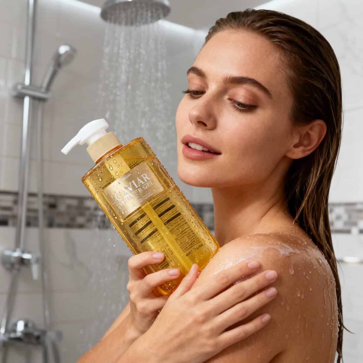 Gel de Duș Luxos cu Caviar, Hidratare Intensă 2 0044567fb82edb0c582674385d85238b